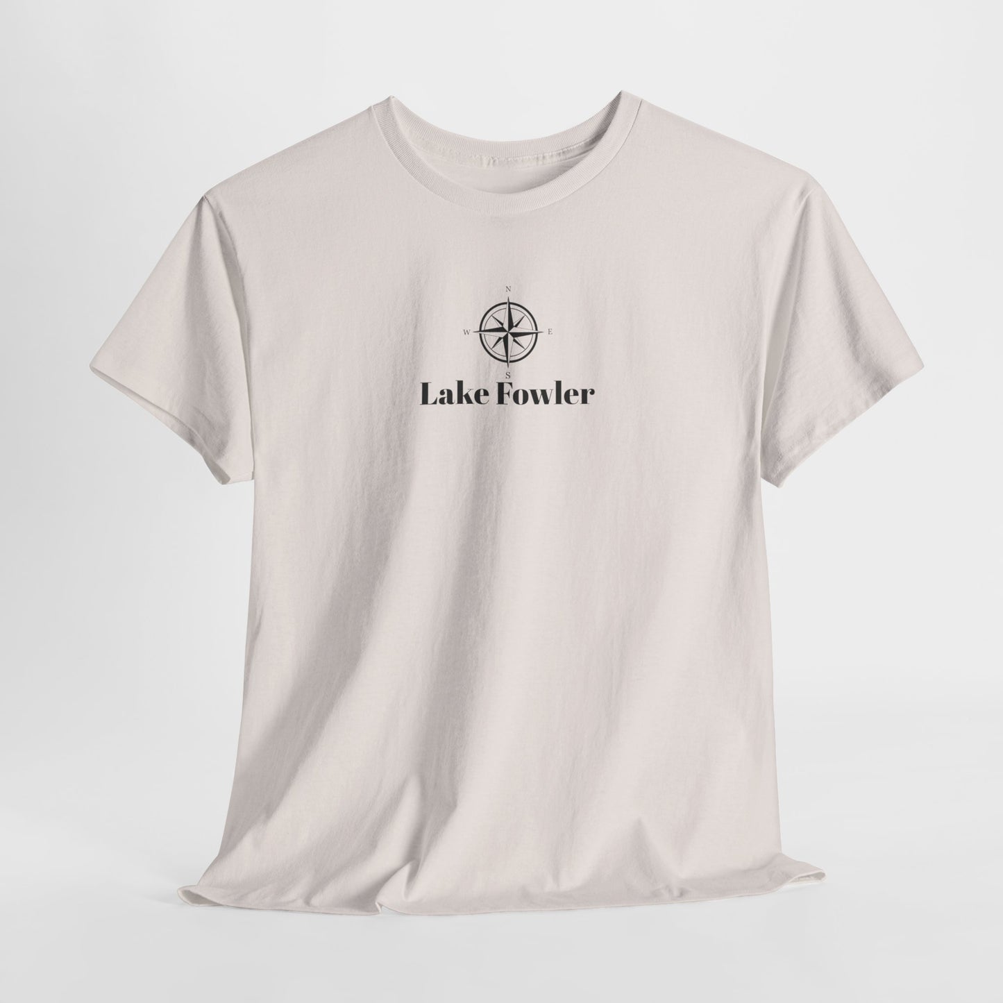 Lake Fowler Compass Rose Unisex Heavy Cotton Tee