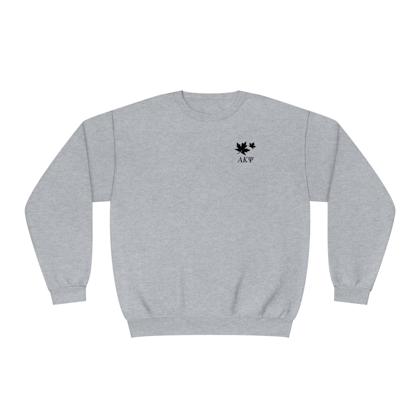 Fall 22 AkPsi With Leaf - Unisex NuBlend® Crewneck Sweatshirt