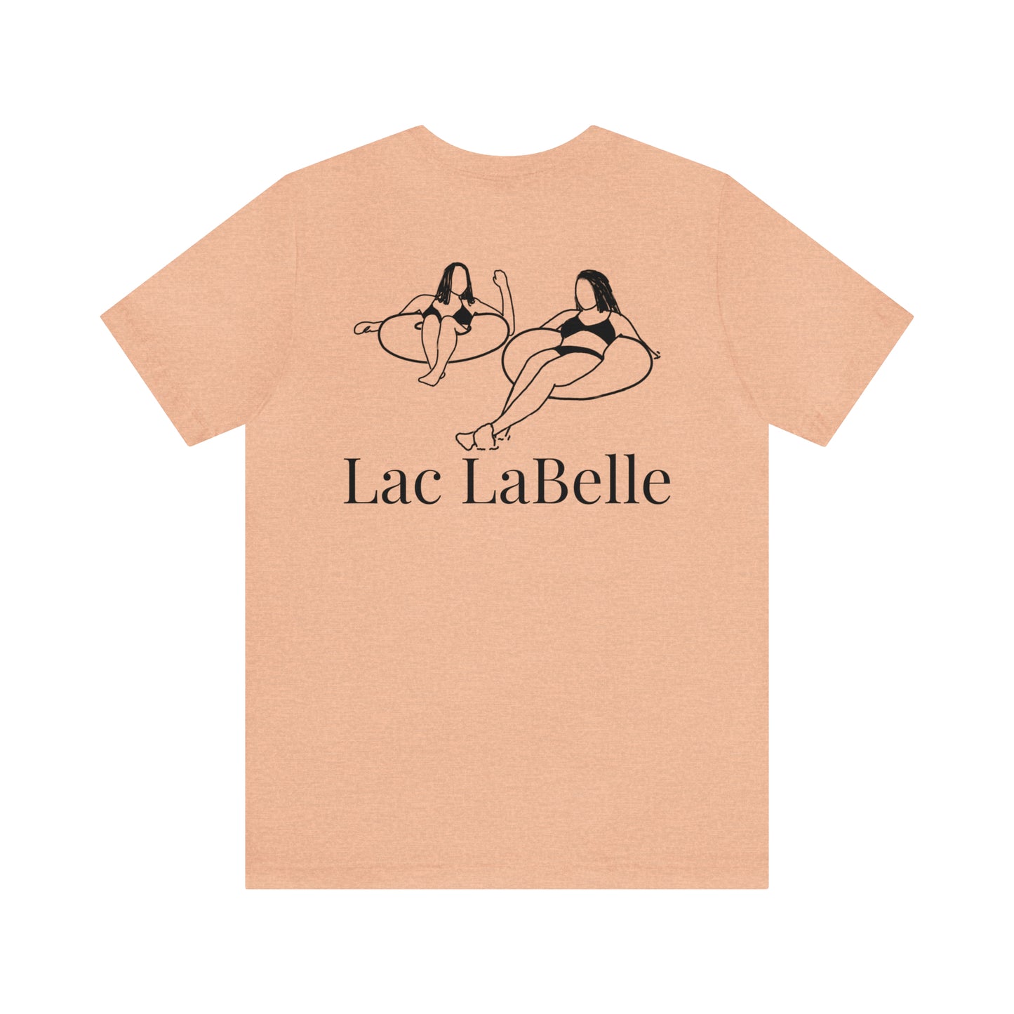 Lac LaBelle, Inner Tube Girls - Unisex Lightweight Short Sleeve Tee