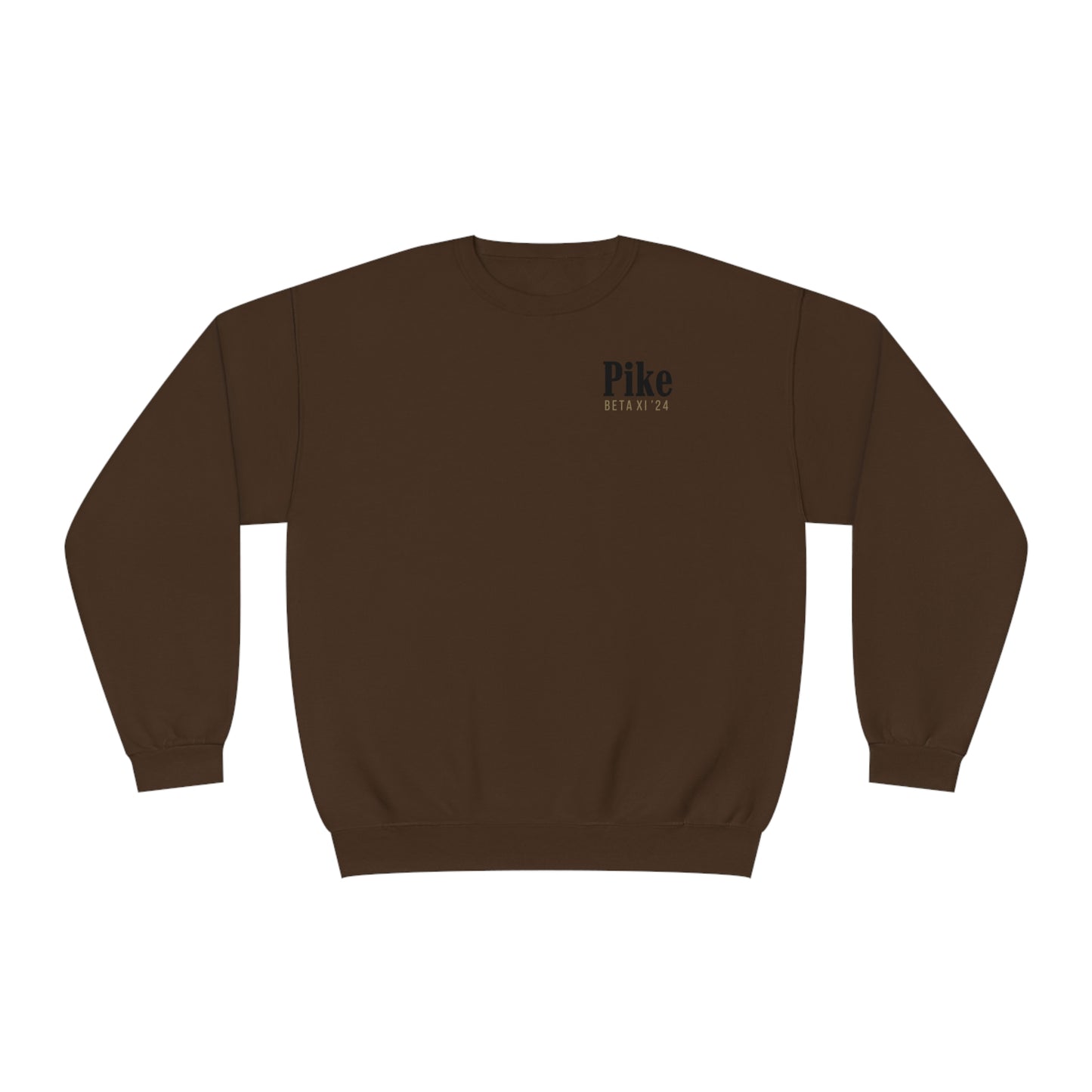 Pike Mockup 1 Crewneck Sweatshirt budwiser red