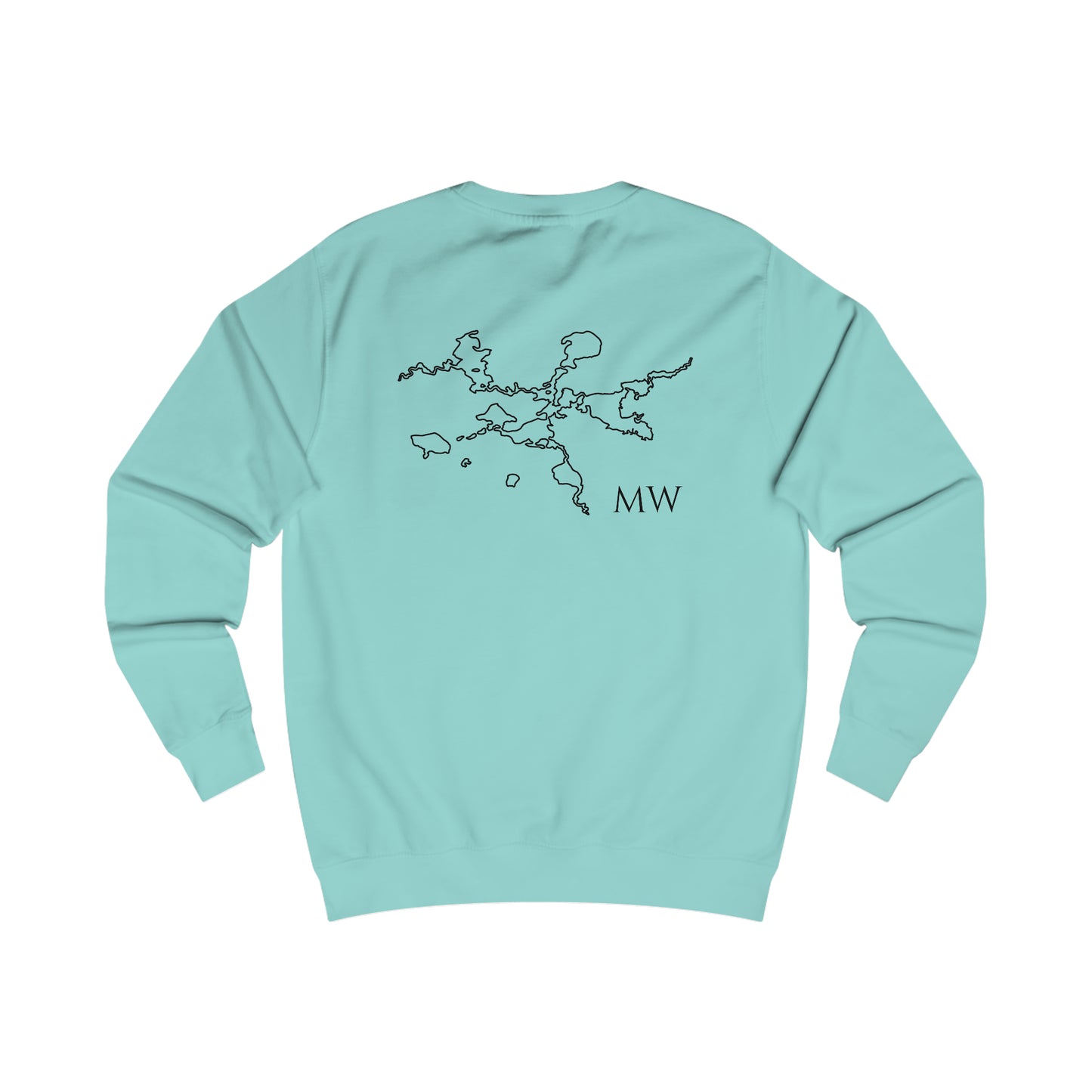 Manitowish Waters Standup Jetski - Men's Sweatshirt