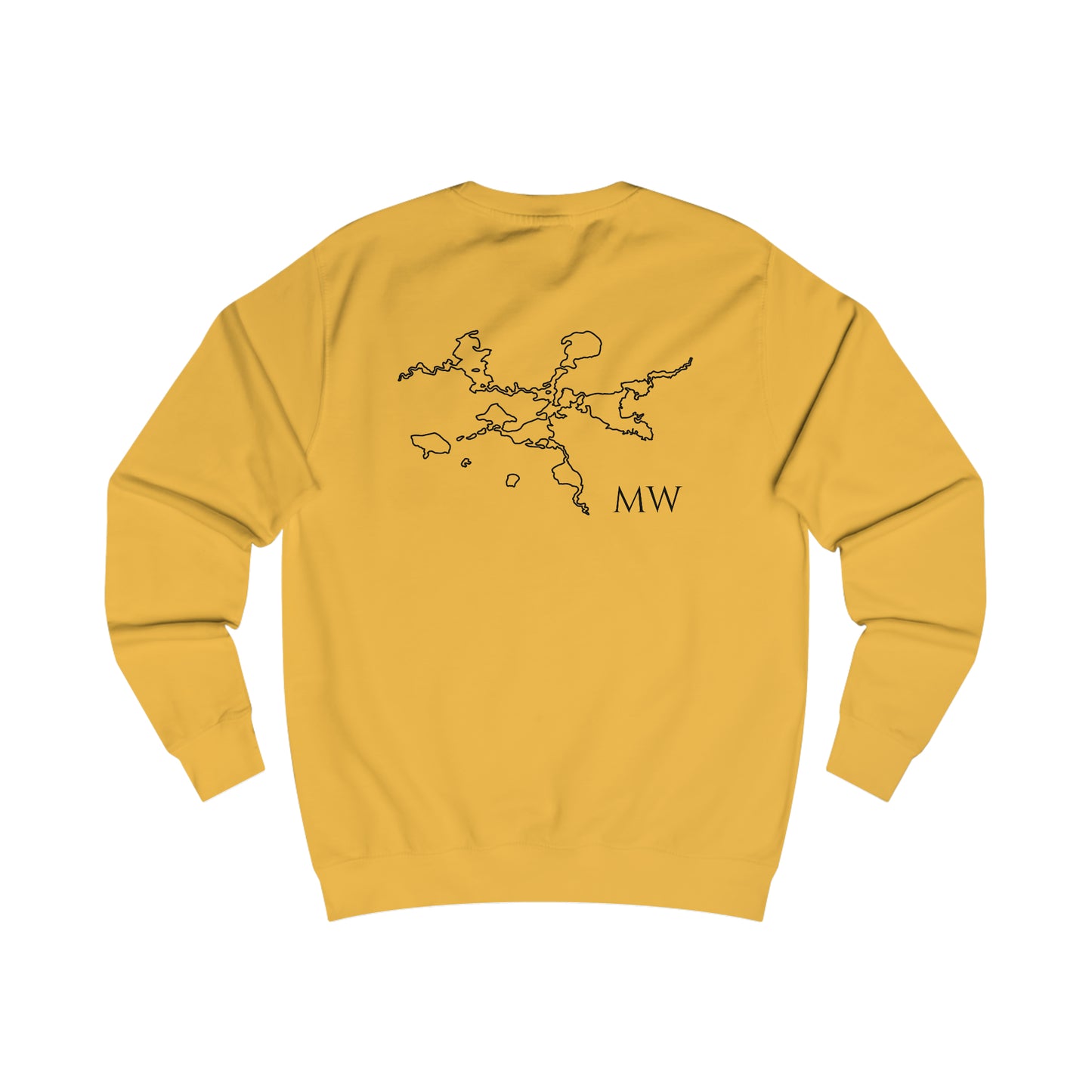 Manitowish Waters Standup Jetski - Men's Sweatshirt