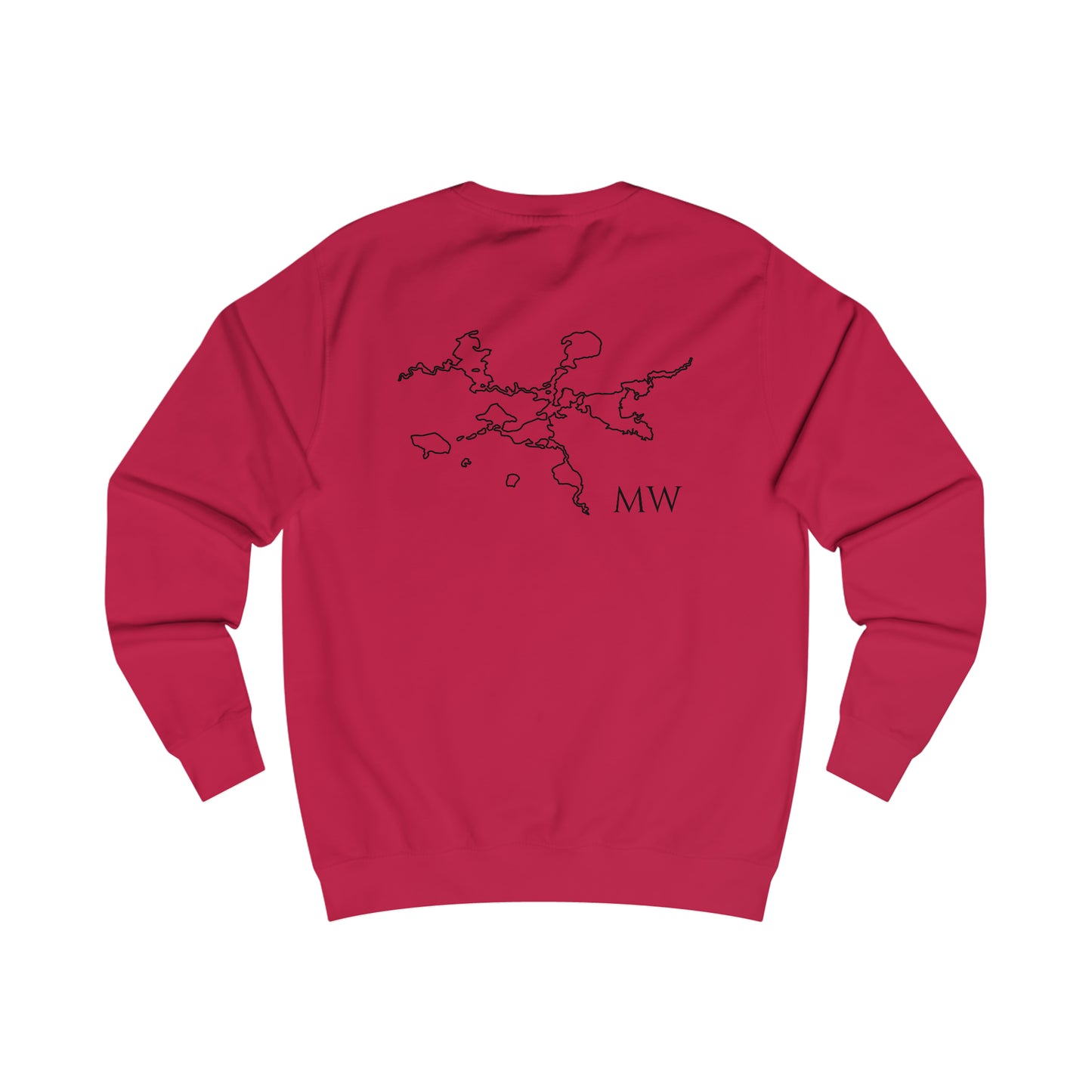 Manitowish Waters Standup Jetski - Men's Sweatshirt