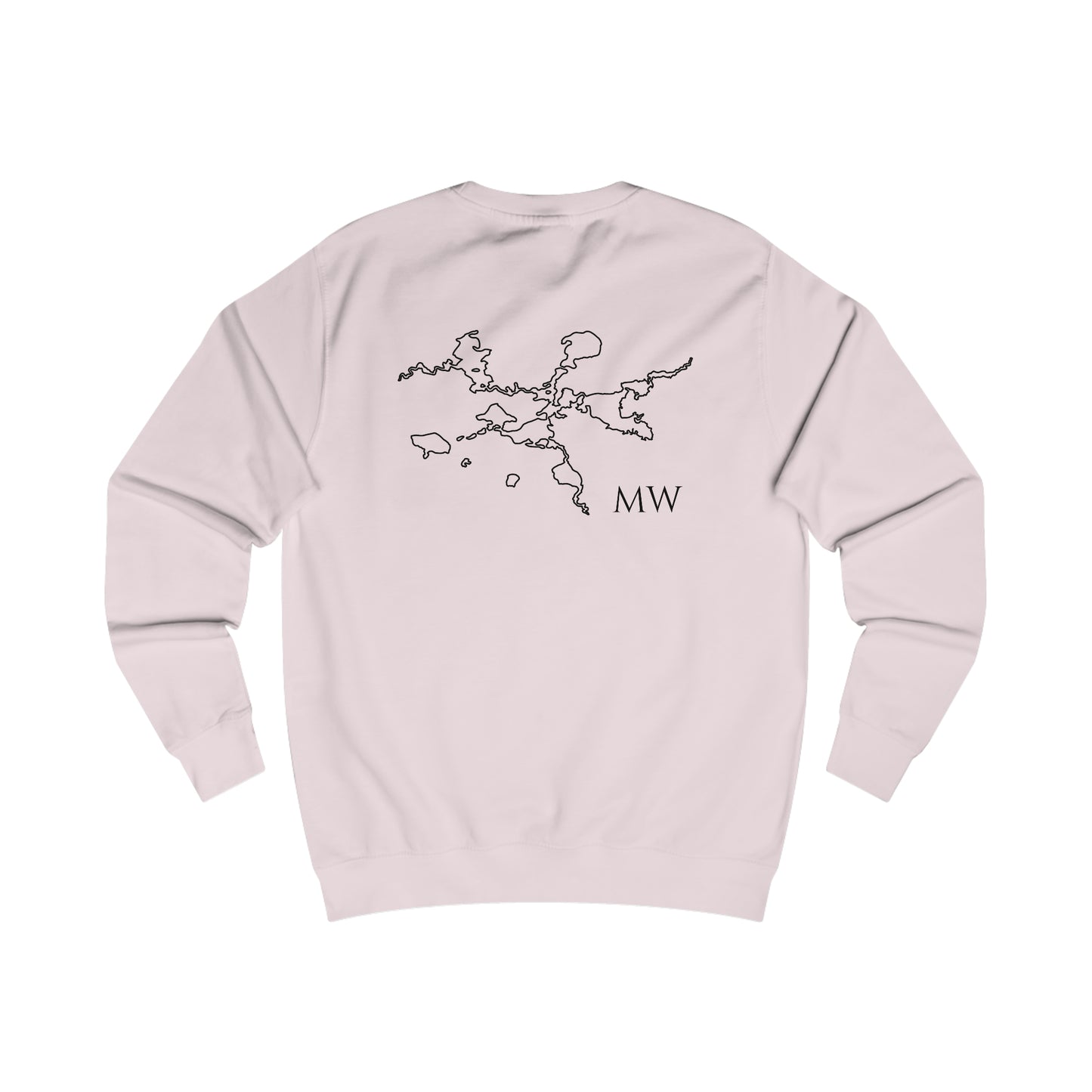 Manitowish Waters Standup Jetski - Men's Sweatshirt