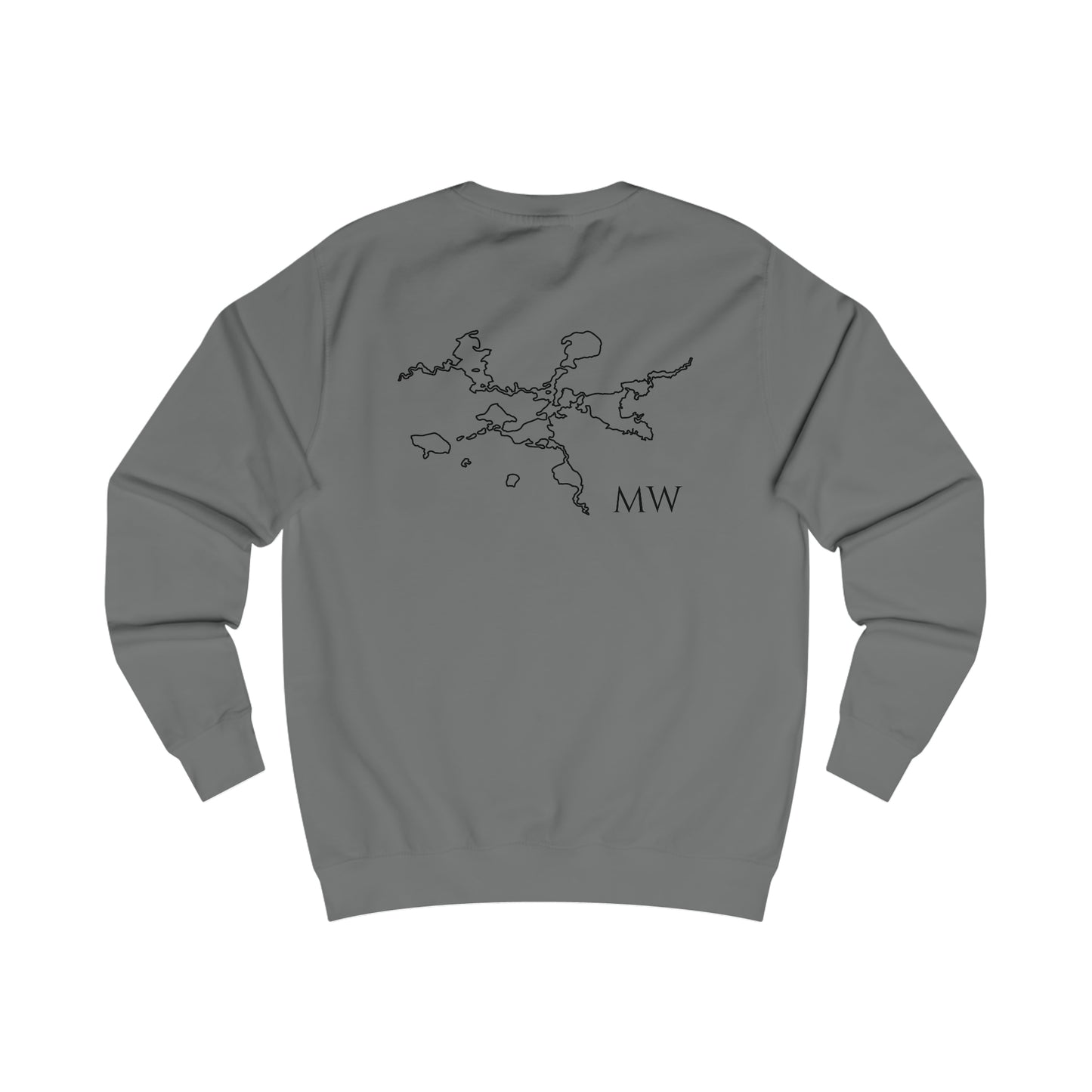 Manitowish Waters Standup Jetski - Men's Sweatshirt