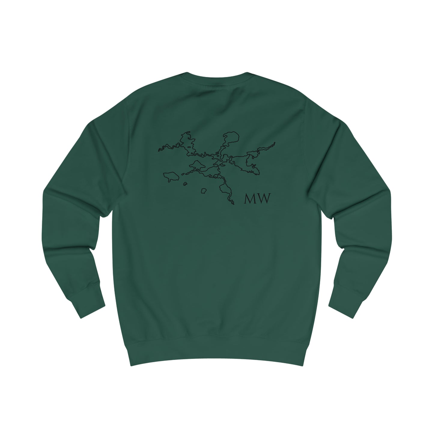 Manitowish Waters Standup Jetski - Men's Sweatshirt