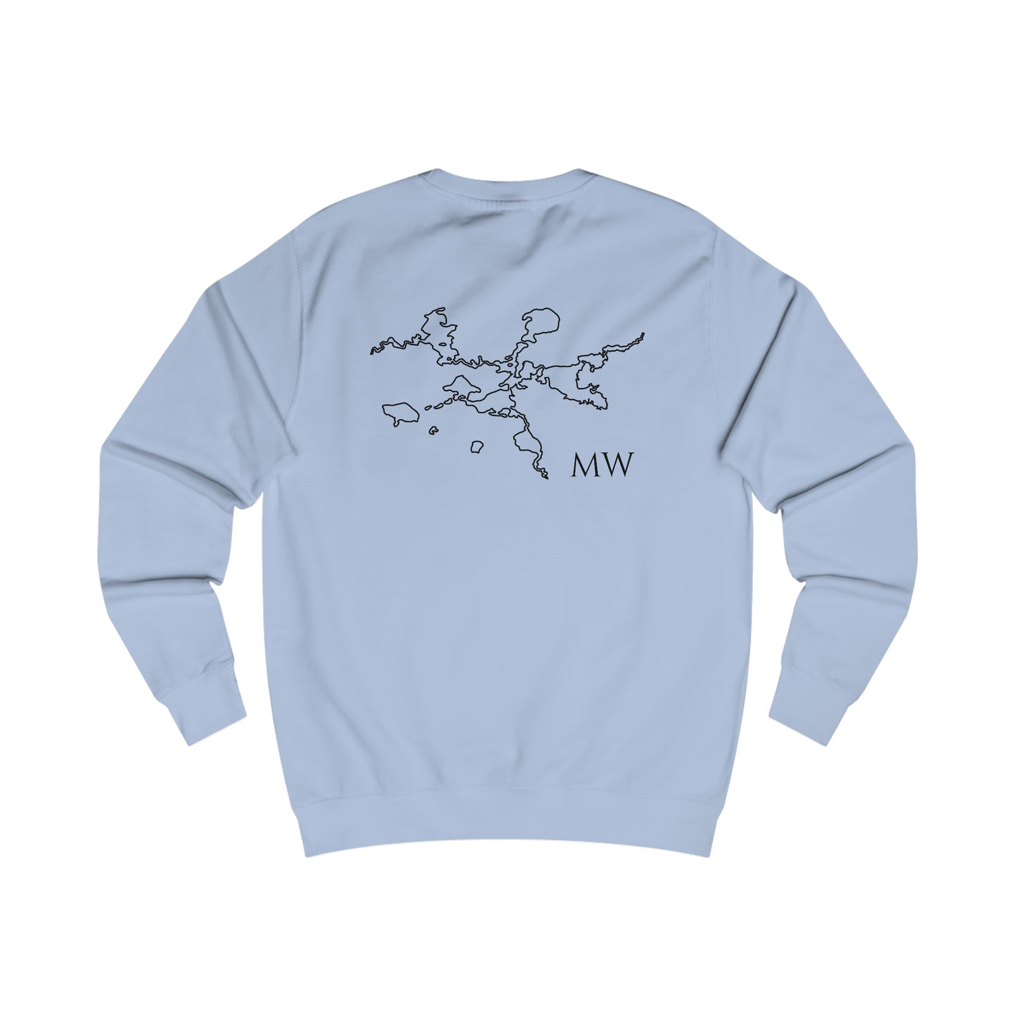 Manitowish Waters Standup Jetski - Men's Sweatshirt