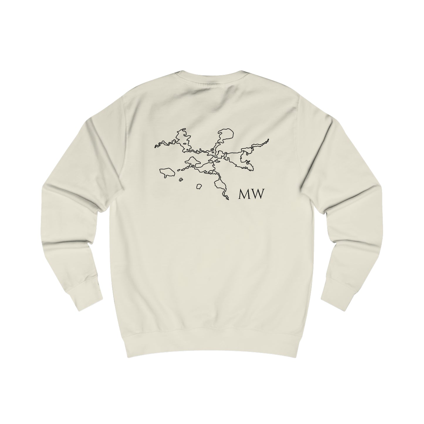 Manitowish Waters Standup Jetski - Men's Sweatshirt