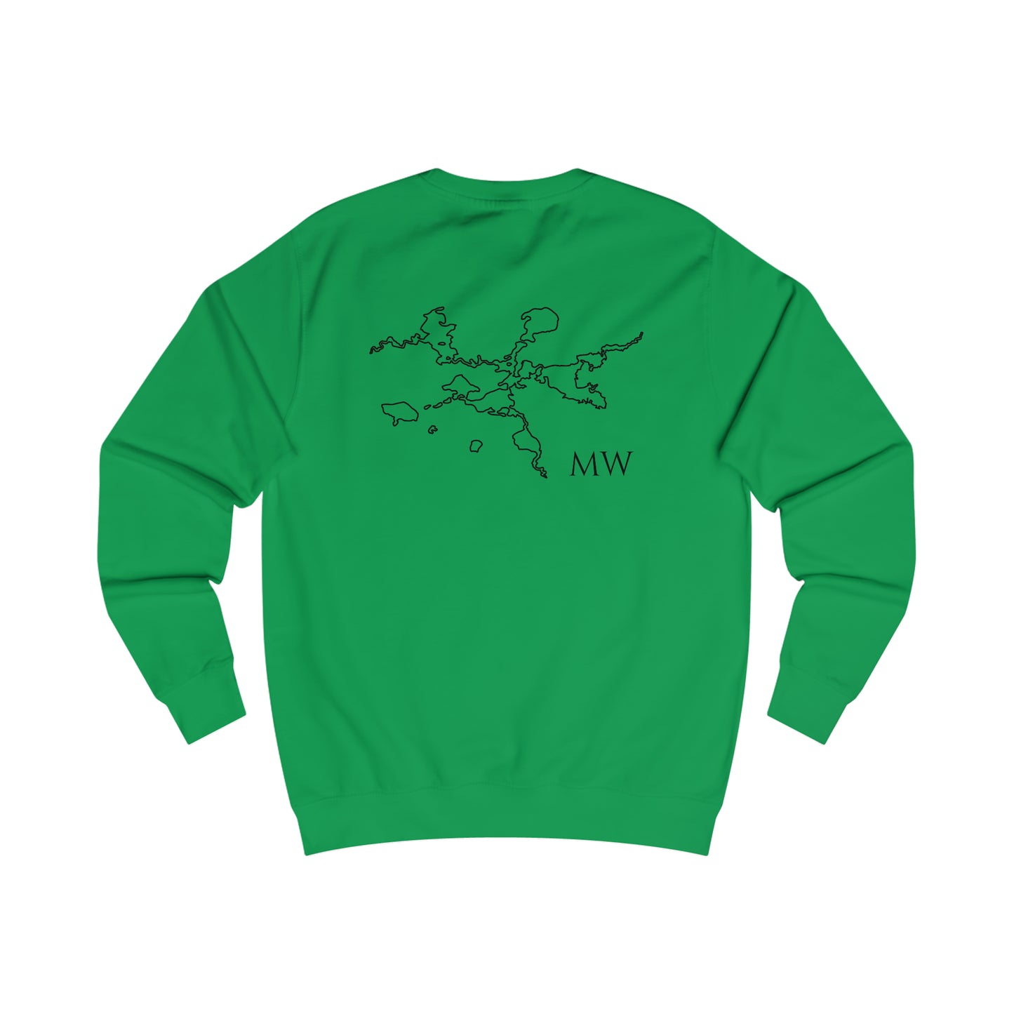 Manitowish Waters Standup Jetski - Men's Sweatshirt