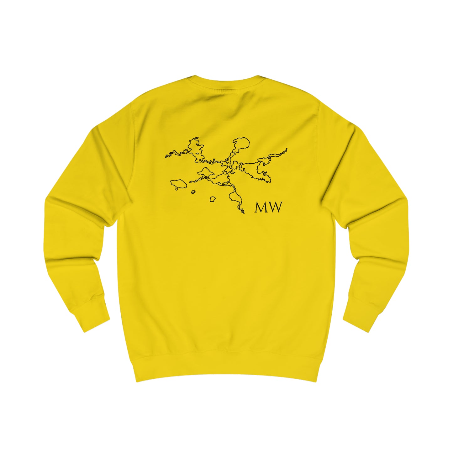 Manitowish Waters Standup Jetski - Men's Sweatshirt