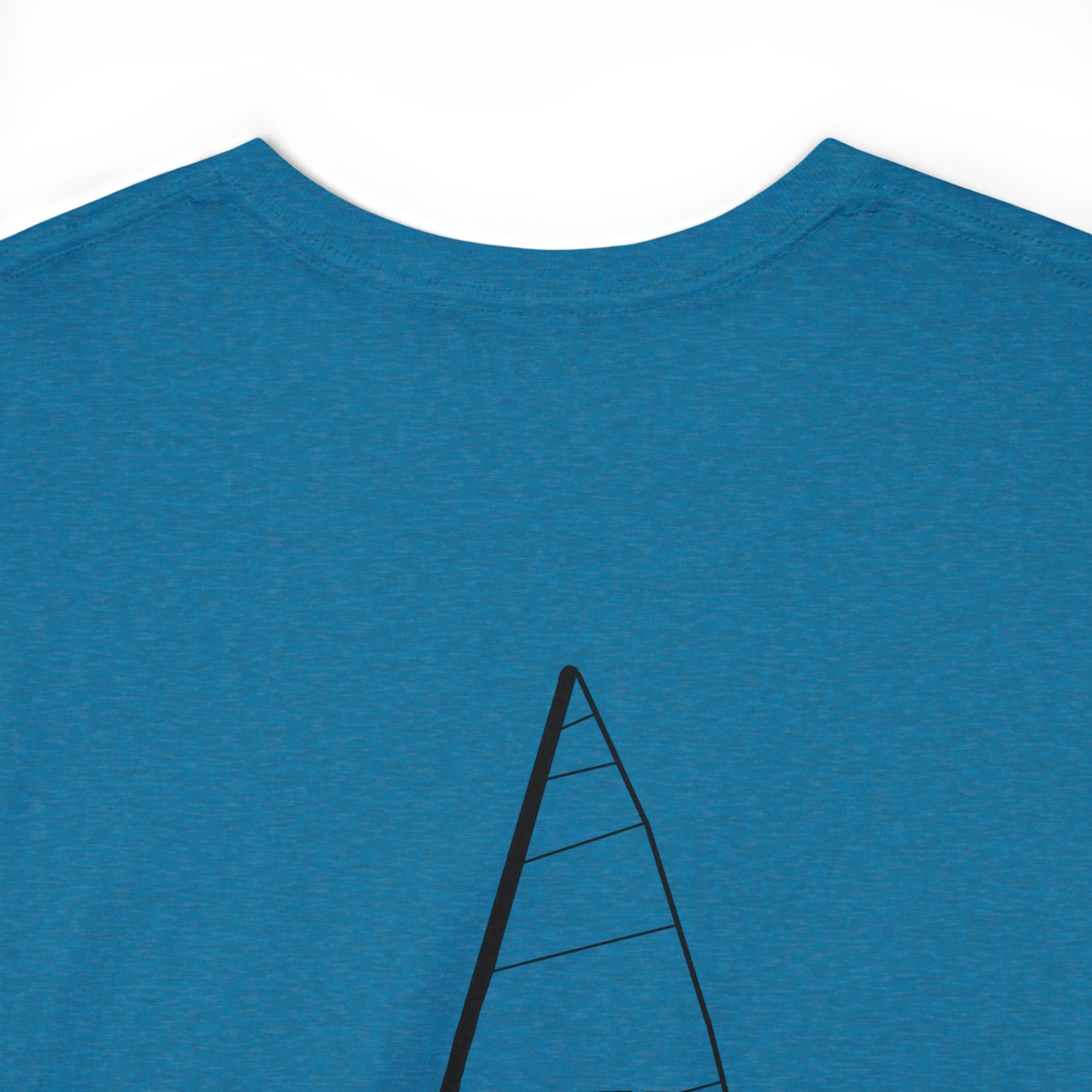Lake Mendota, Wisconsin Sailing - Unisex Heavy Tee Shirt