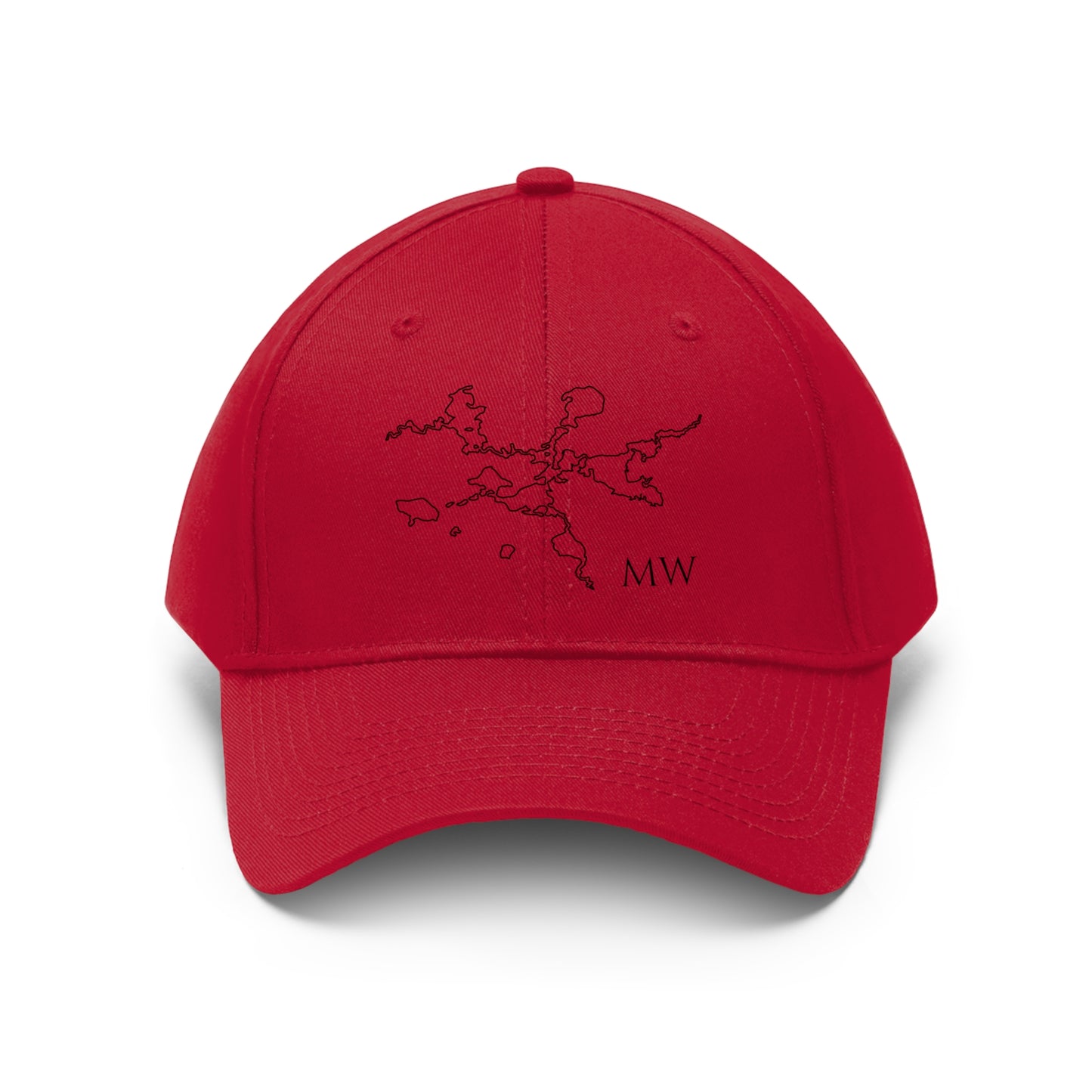 Manitowish Waters Embroidered Unisex Baseball Cap
