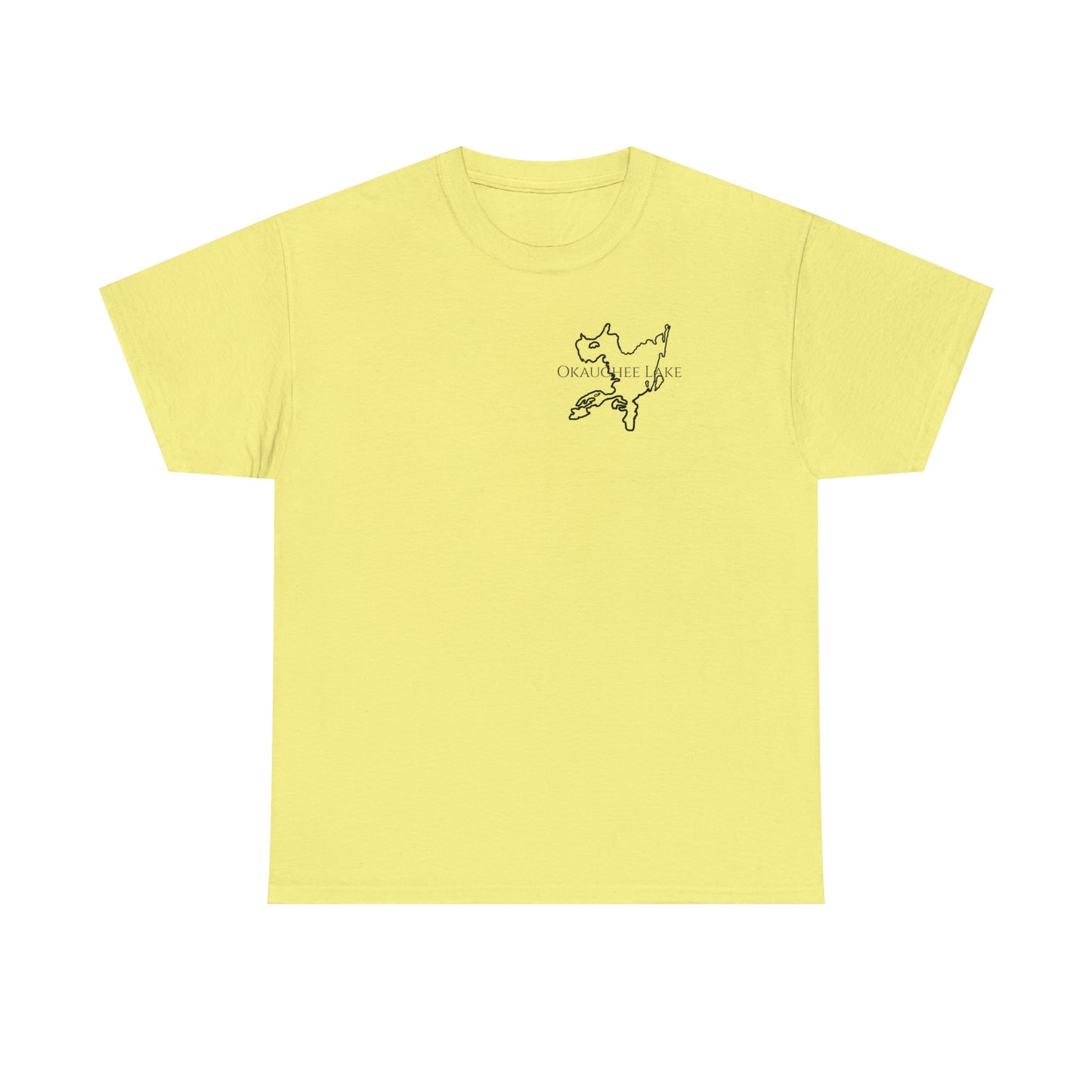 Okauchee Lake, Trolling Motor Fishing - Unisex Heavy Tee Shirt