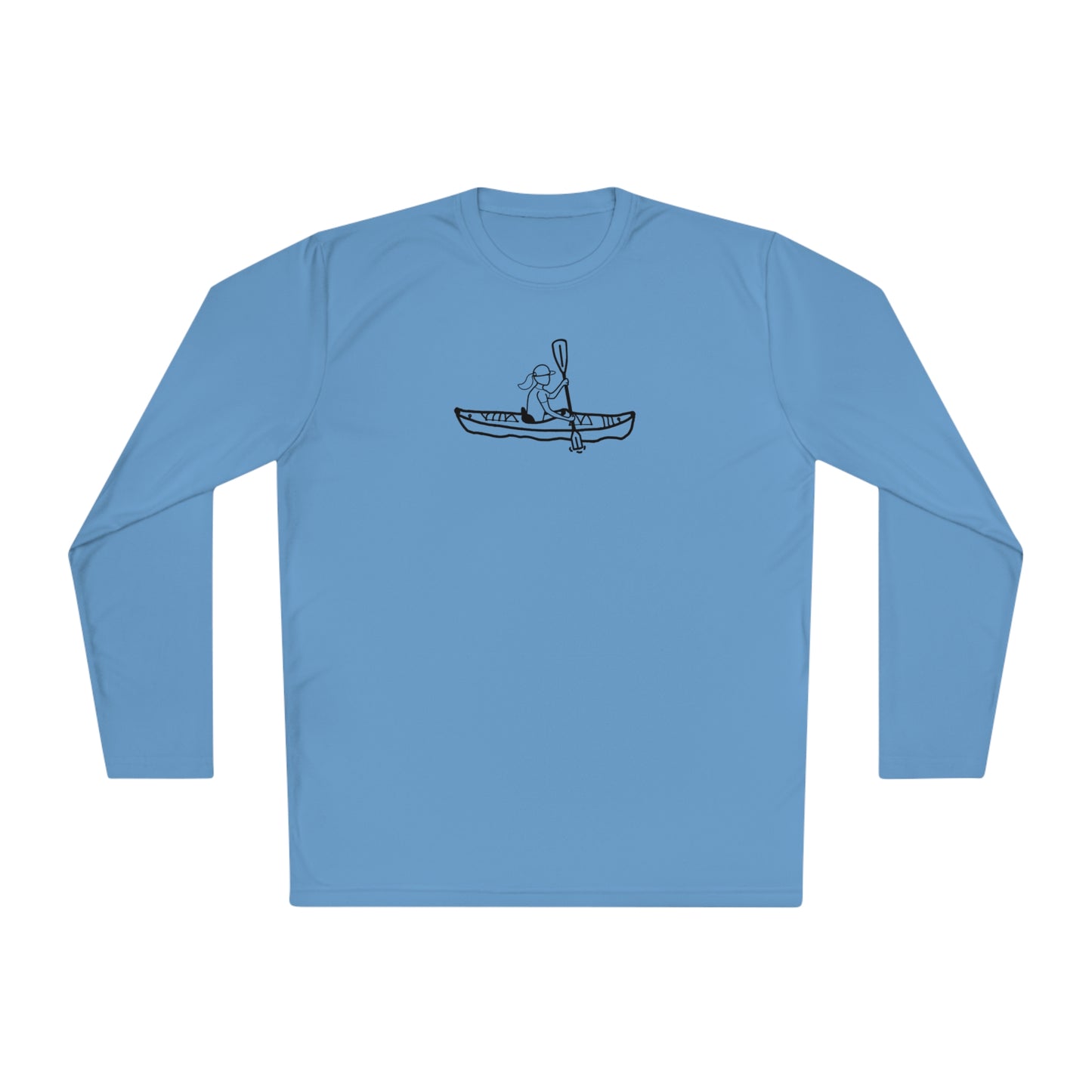Lightweight Long Sleeve Tee (Kayak Girl Design)