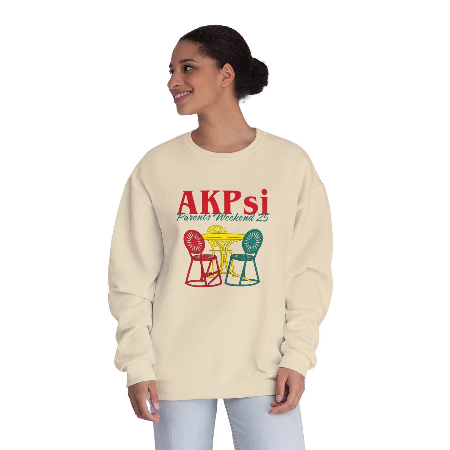 AKPsi Parents Weekend Crewneck Sweatshirt - Unisex, Cozy Comfort for Family Events