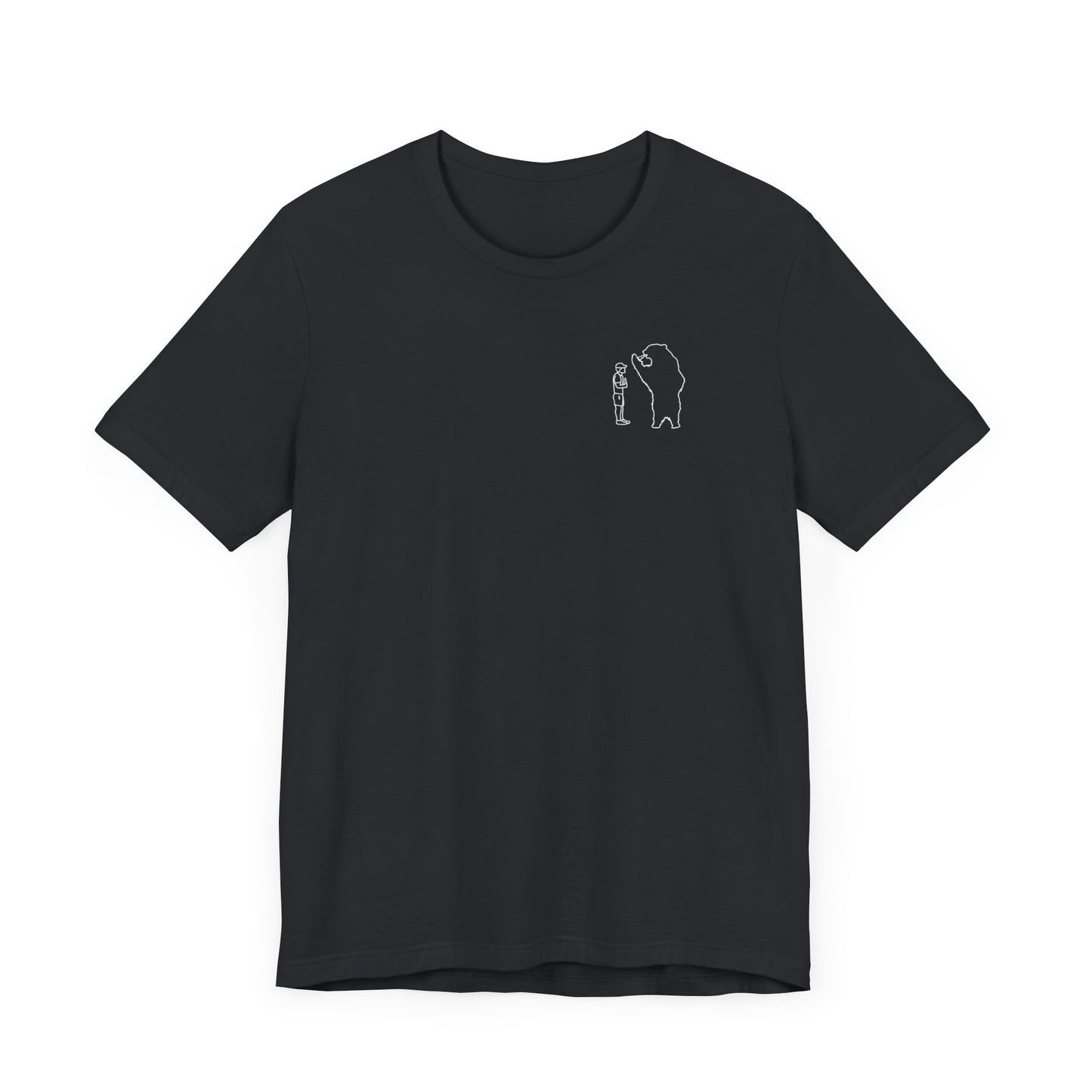 Papa Bear Yellowstone National Park Unisex Lightweight Short Sleeve Tee