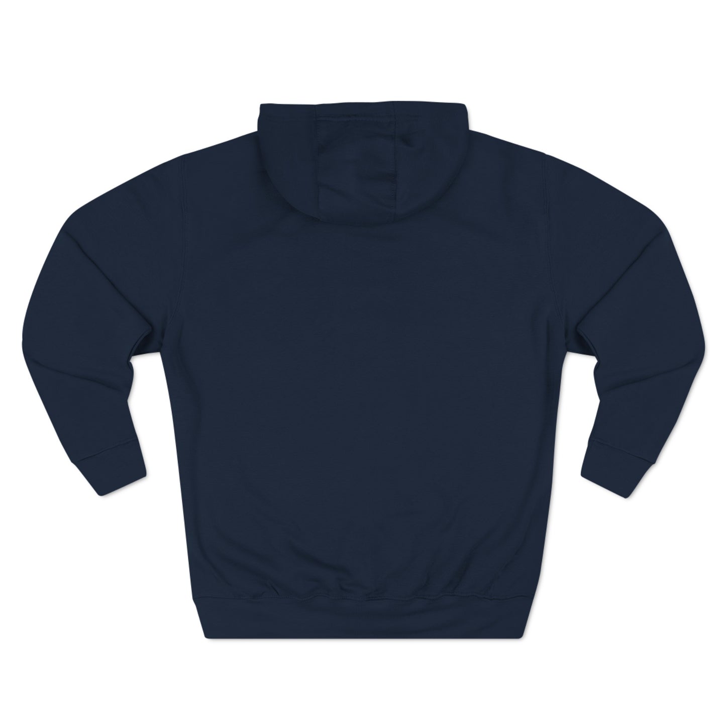 Kayak Dog - Dachshund Plain, Three-Panel Fleece Hoodie Unisex (LS)