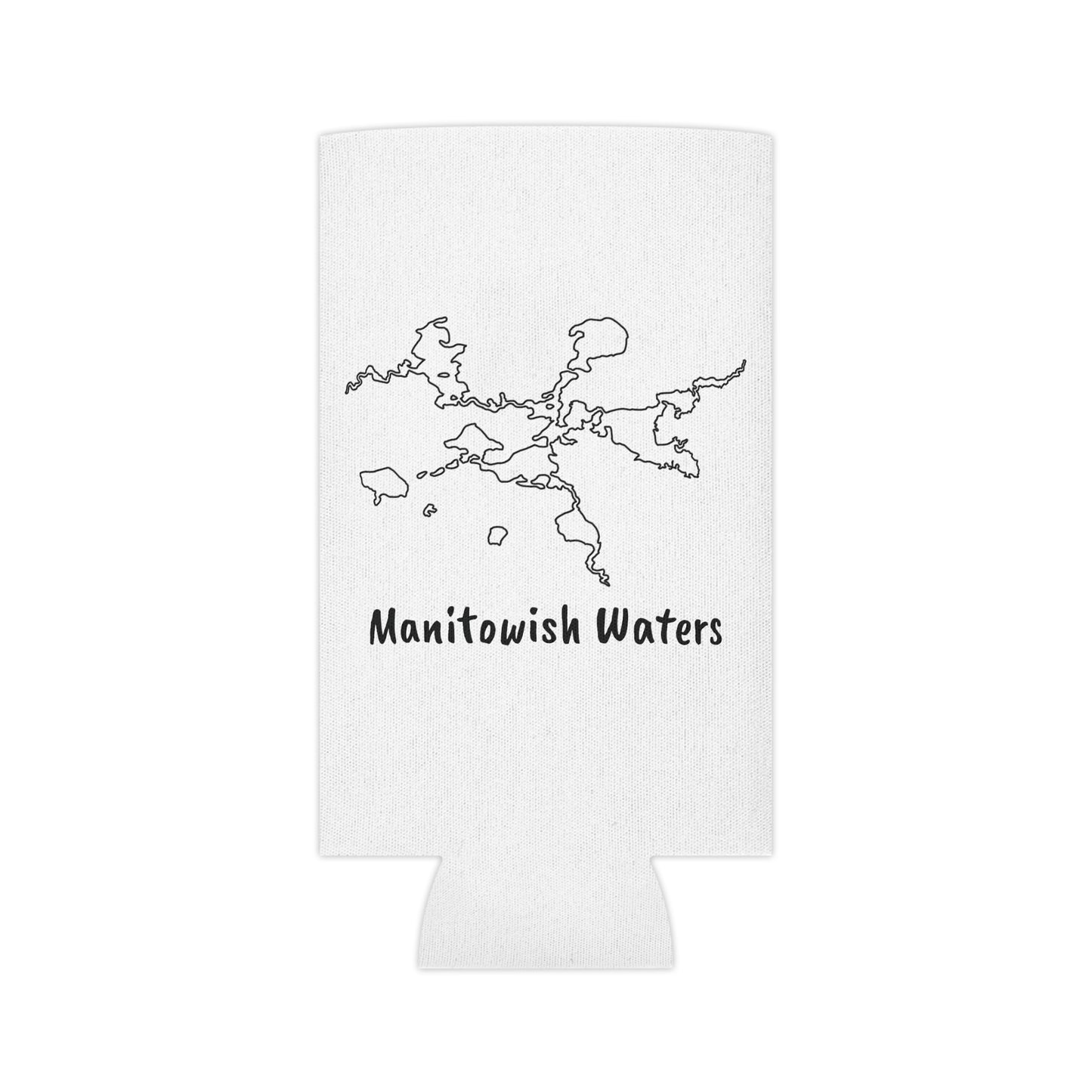 Manitowish Waters Kayak Girl Can Koozie