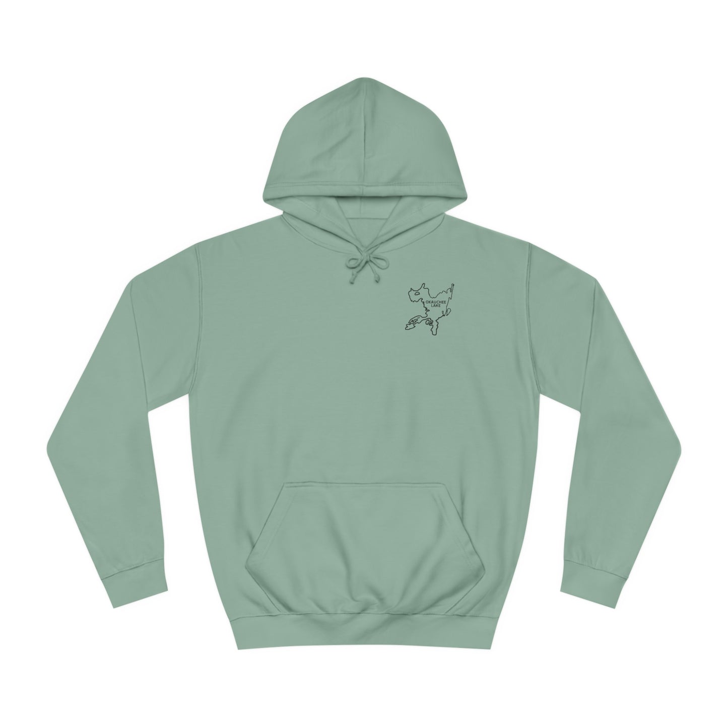 Bow fishing on Okauchee Lake - Medium Weight Hoodie