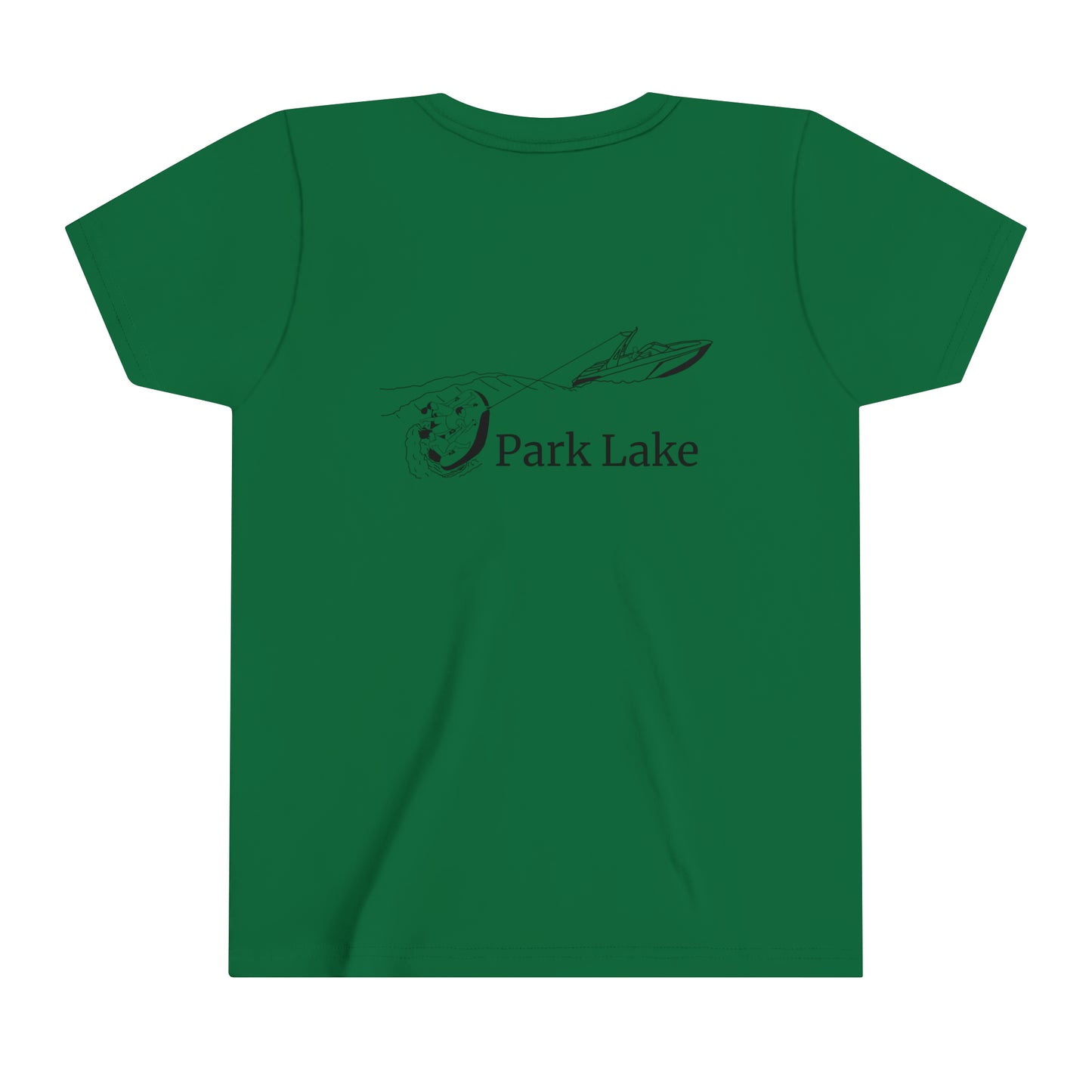 Tubing Behind Boat - Park Lake Youth Short Sleeve Tee