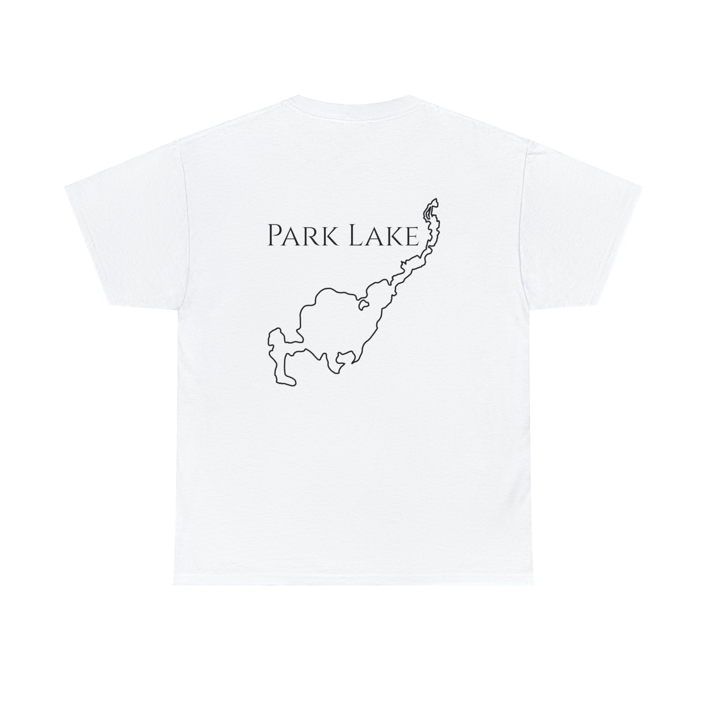 Sailboat - Park Lake Unisex Heavy Tee Shirt