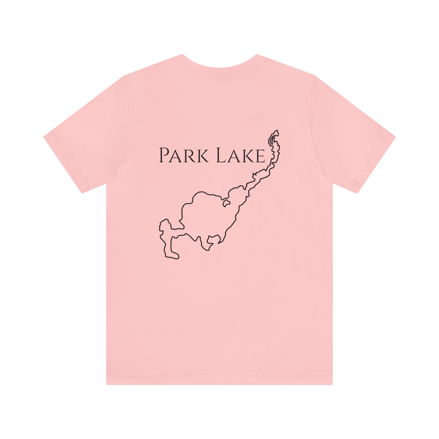 Paddle Board Female - Park Lake Unisex Lightweight Short Sleeve Tee