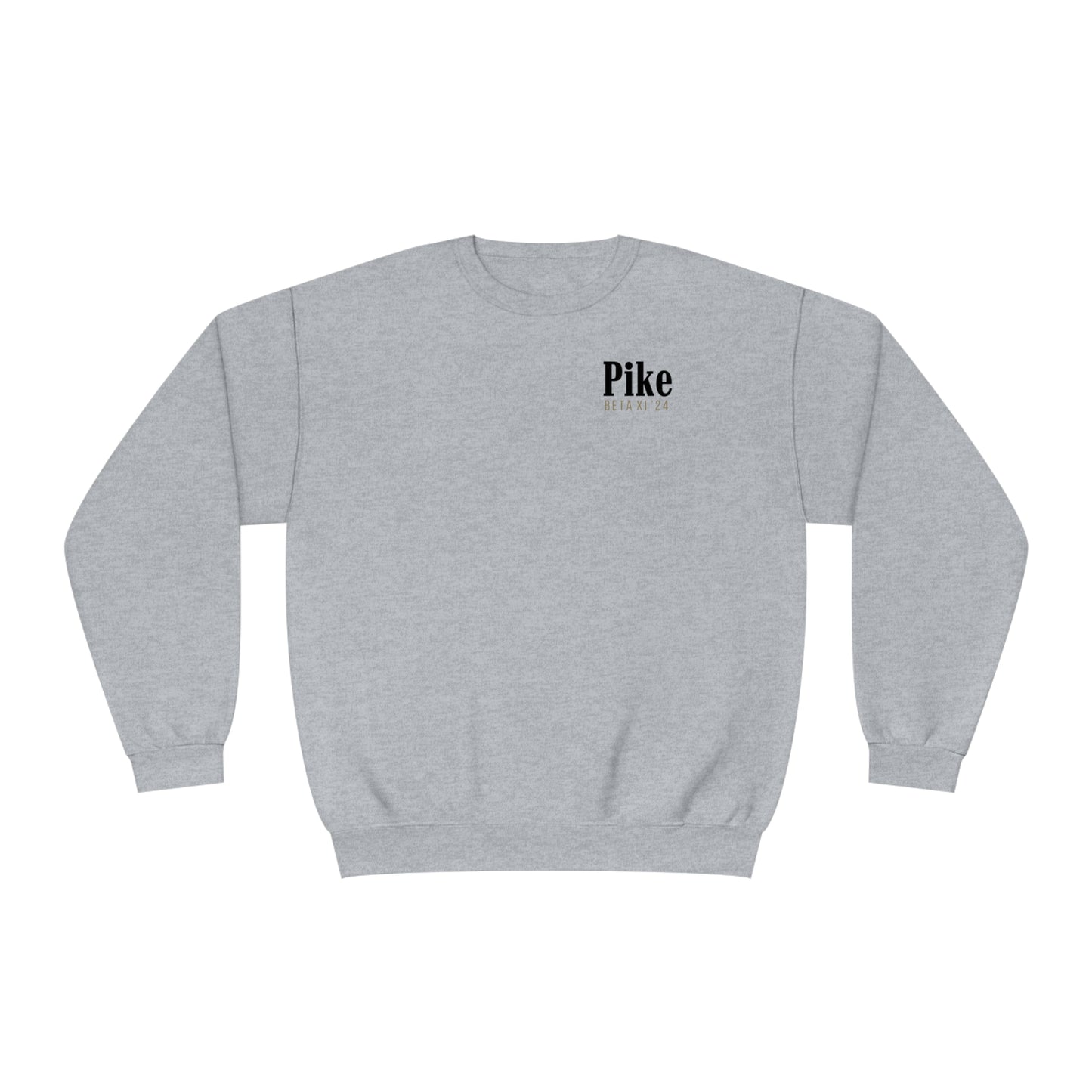 Pike Mockup 1 Crewneck Sweatshirt budwiser red