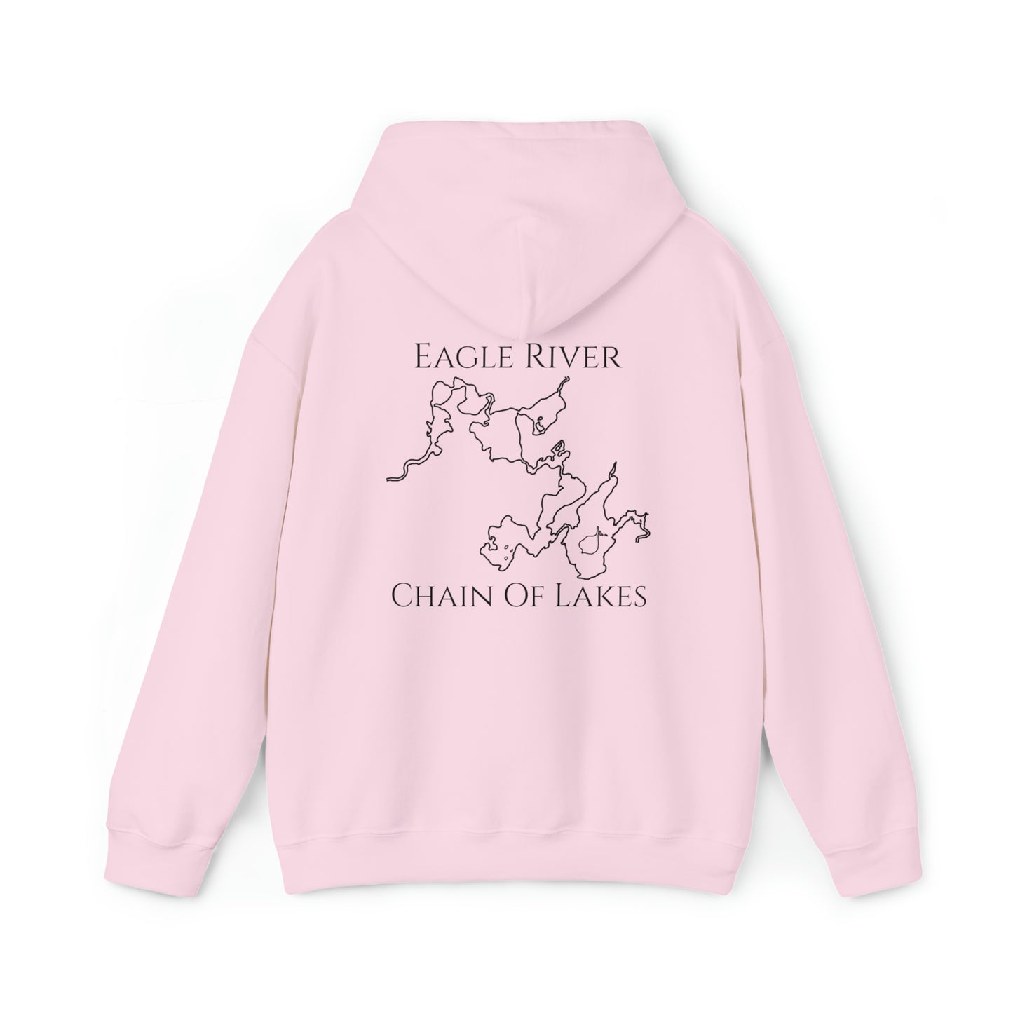 Eagle River Inner Tube Girl - Unisex Heavy Blend Hooded Sweatshirt