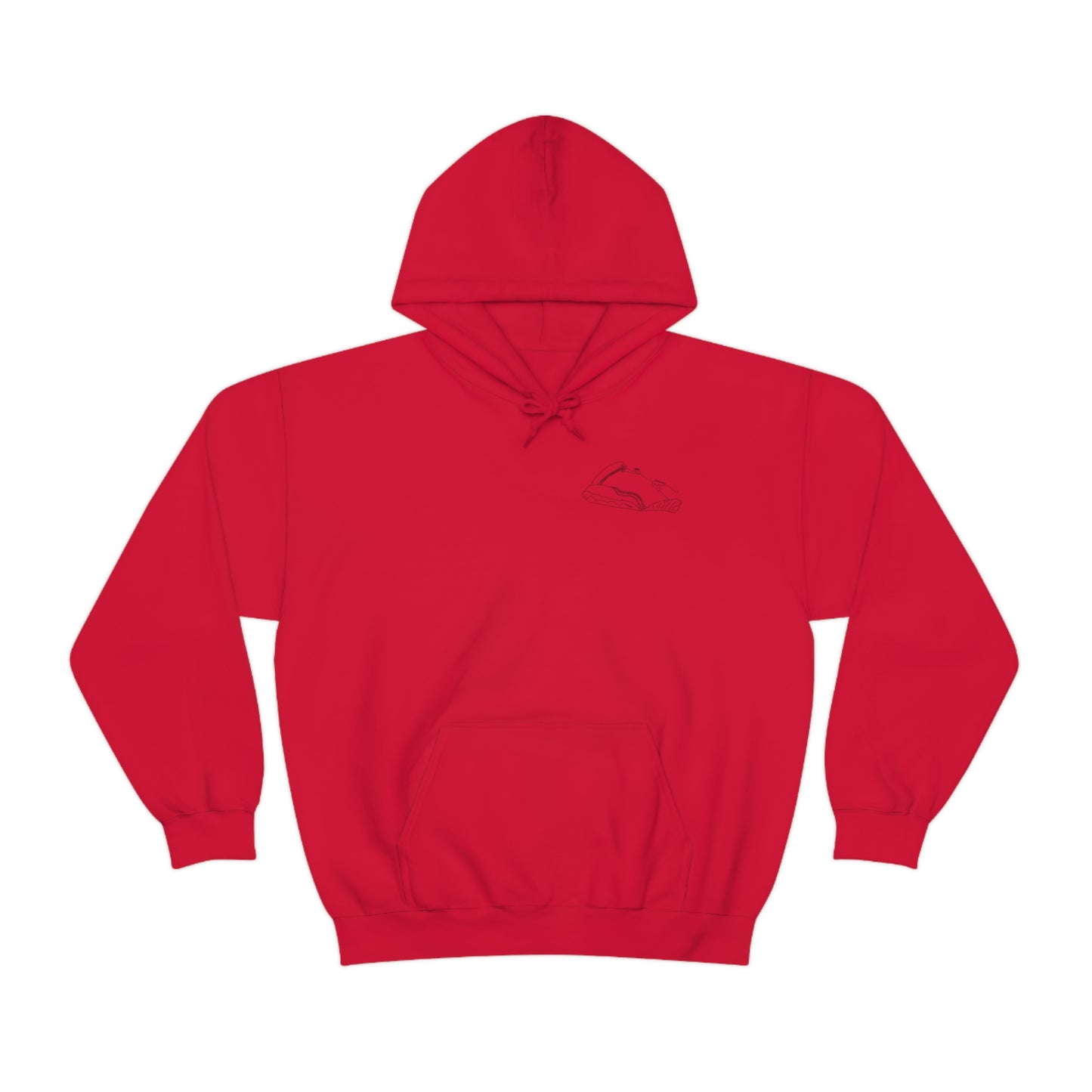 Okauchee Lake, Falling Off Standup Jetski - Unisex Heavy Blend Hooded Sweatshirt