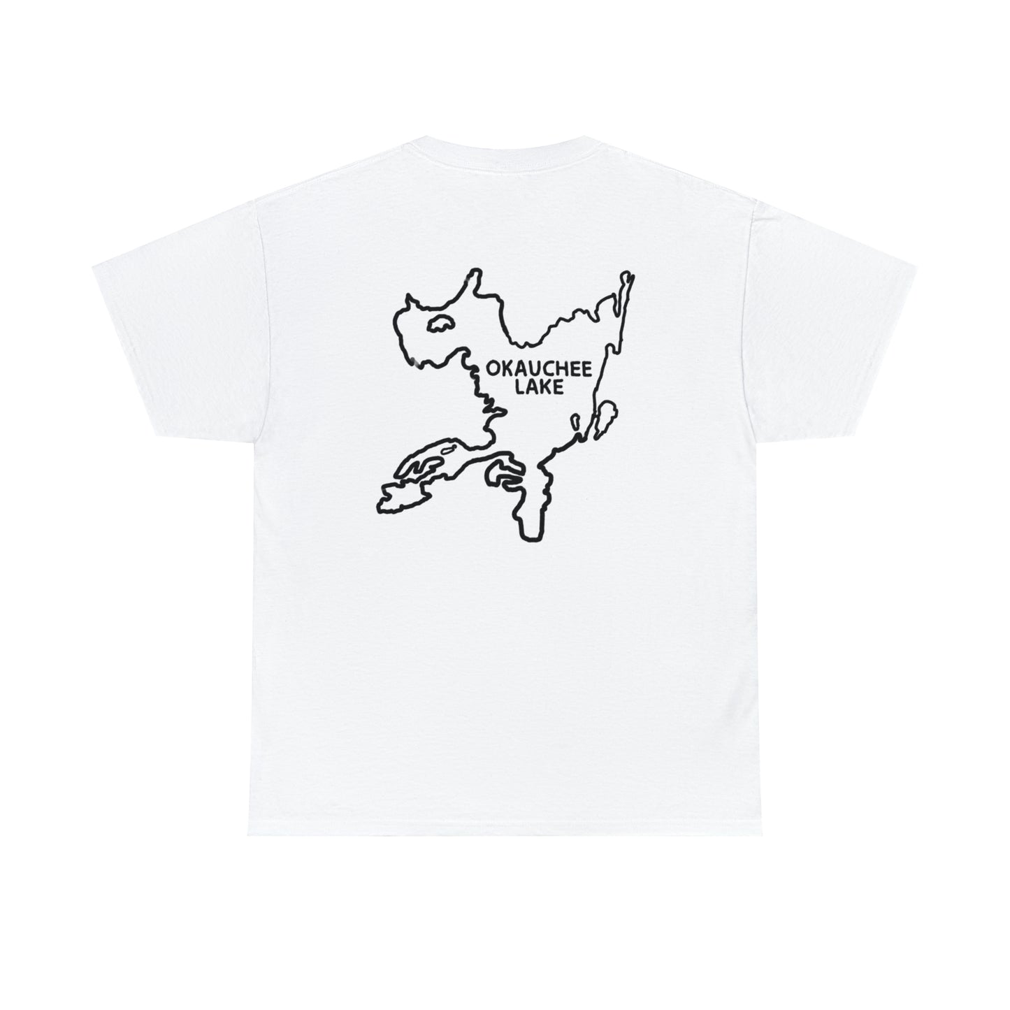 Okauchee Lake, Sailboat - Unisex Heavy Tee Shirt