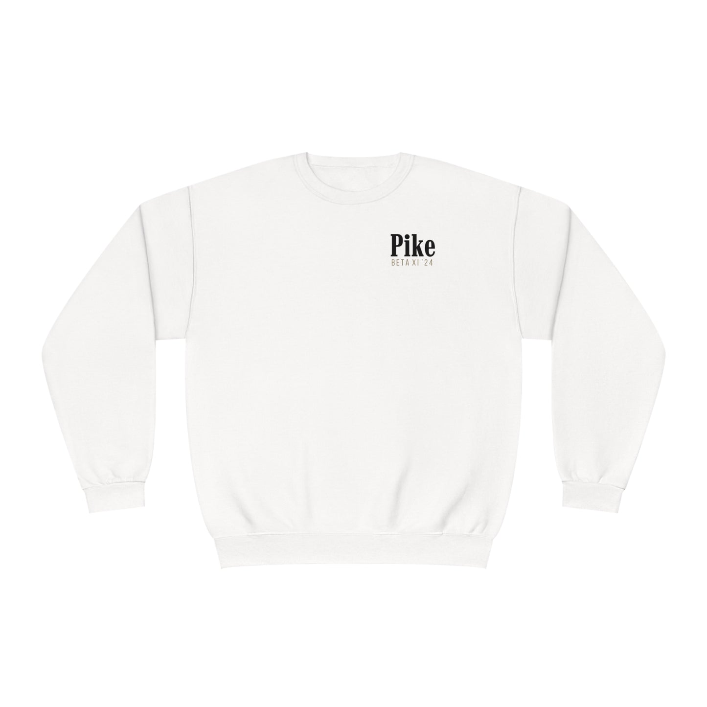 Pike Mockup 1 Crewneck Sweatshirt budwiser red