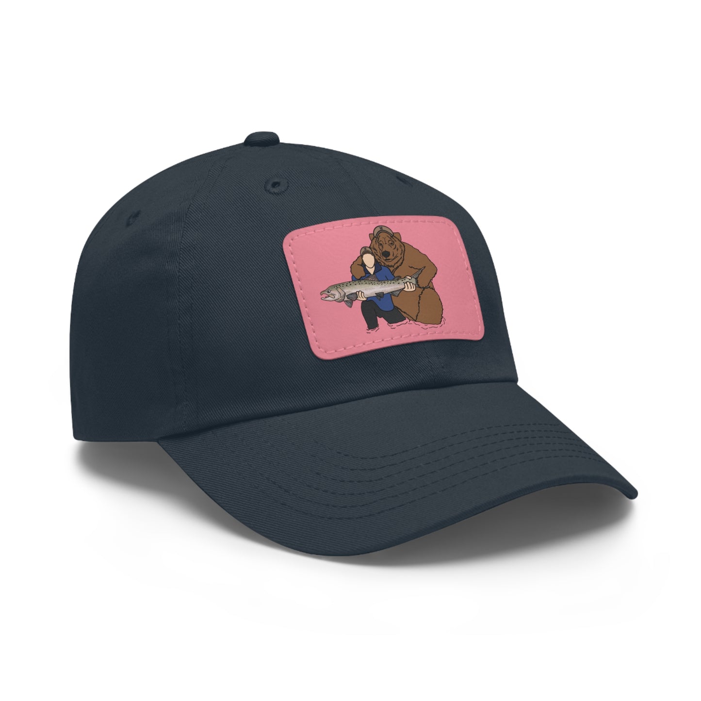 Papa Bear Plain - Hat with Leather Patch