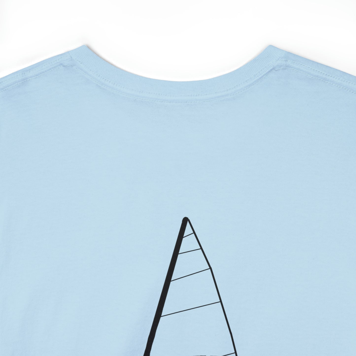 Lake Mendota, Wisconsin Sailing - Unisex Heavy Tee Shirt