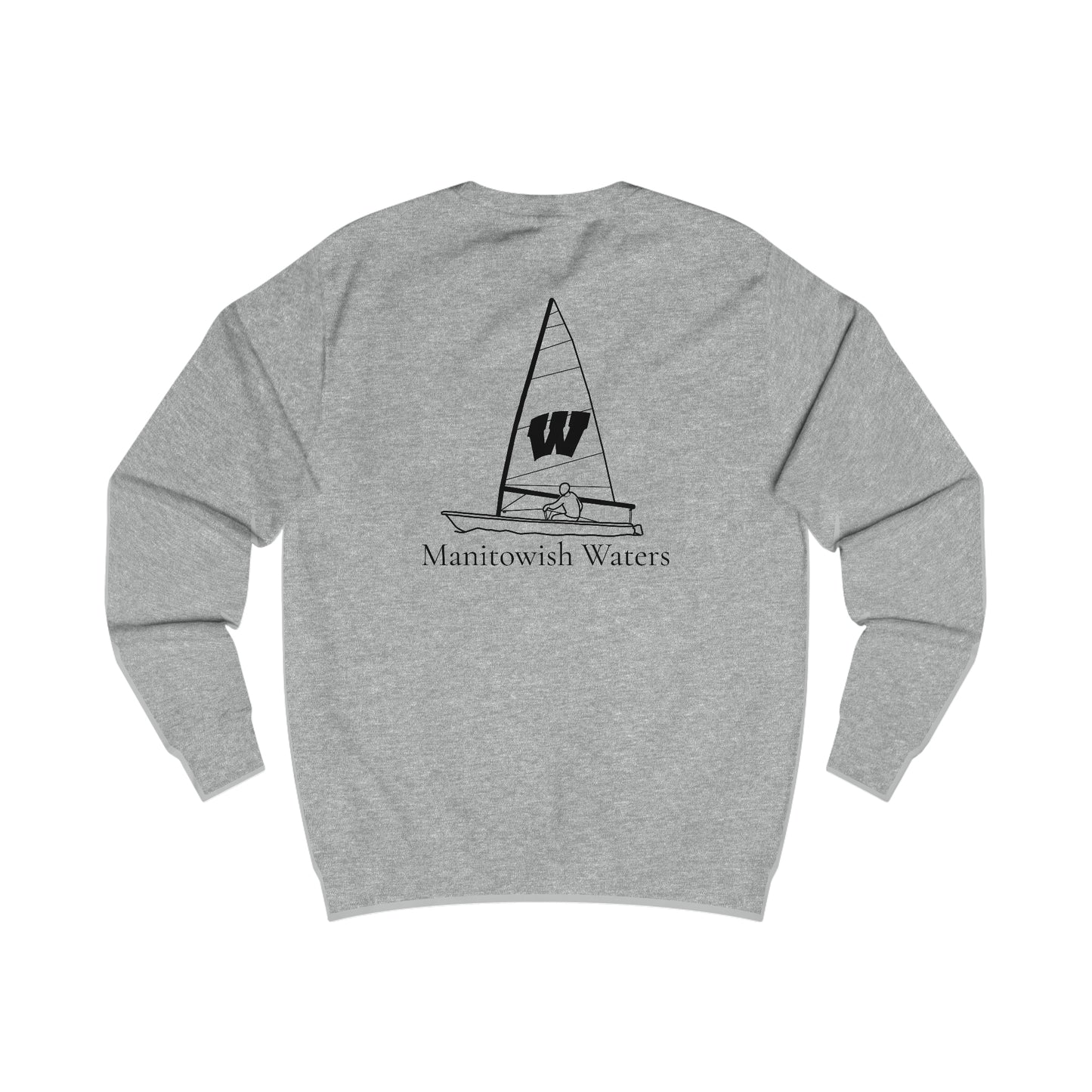 Manitowish Waters Wisconsin Sailing - Men's Crewneck