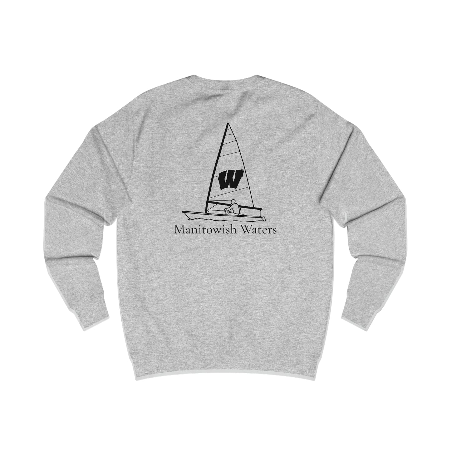Manitowish Waters Wisconsin Sailing - Men's Crewneck