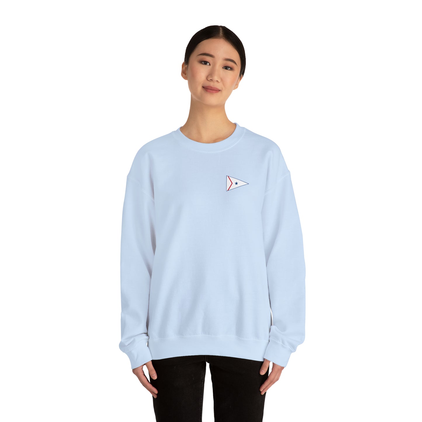 LaBelle Yacht Club Patch Sailing Unisex Crewneck Sweatshirt Heavy Blend™