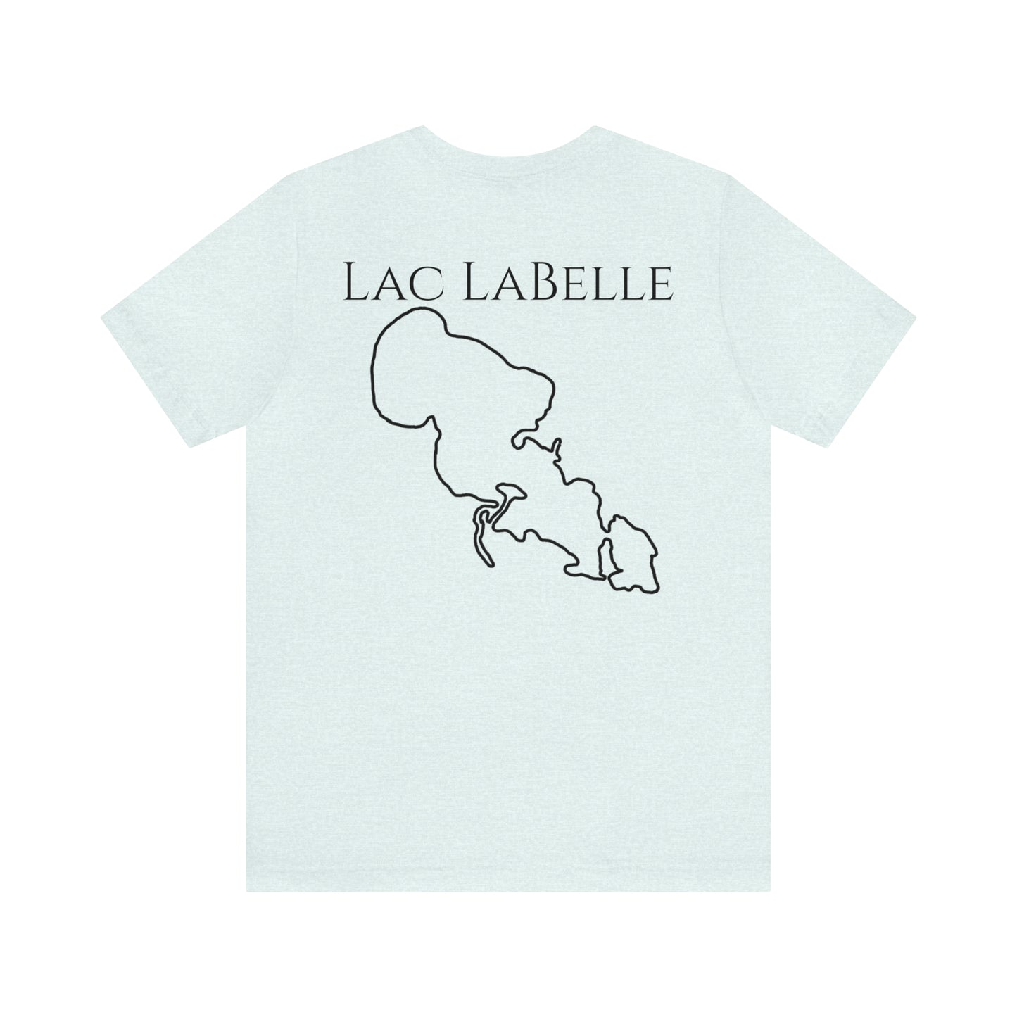 Bottle Patch - lac LaBelle Unisex Lightweight Short Sleeve Tee