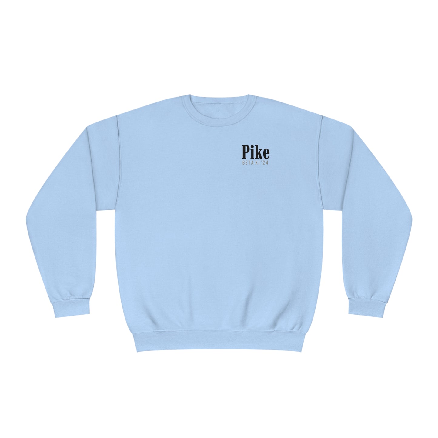 Pike Mockup 1 Crewneck Sweatshirt budwiser red