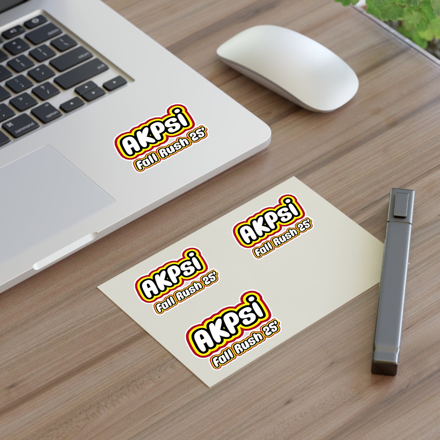 AKPsi Fall Rush Sticker Sheets | Fun & Vibrant Stickers for Campus Events, Party Favors, Scrapbooking, Decor