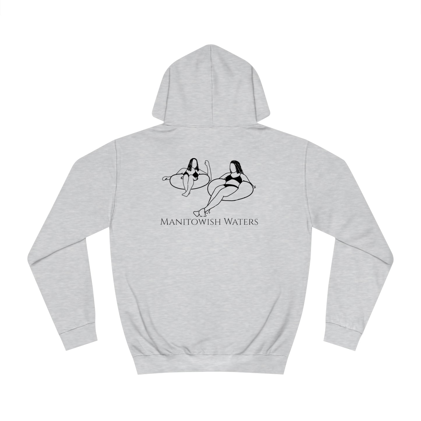 Manitowish Waters Inner Tube Girls - Unisex Hoodie medium Weight