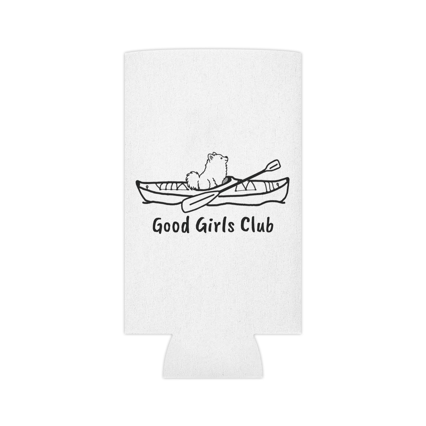 Okauchee Lake Pomeranian Good Girls Club Can Koozie