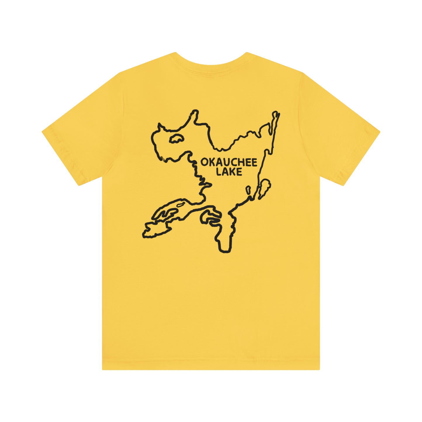 Okauchee Lake, Malibu Wakesetter - Unisex Lightweight Short Sleeve Tee