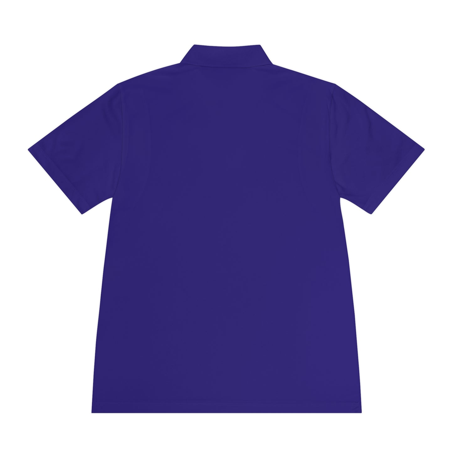 La Belle Yacth Club Logo Circle Patch Men's Sport Polo Shirt
