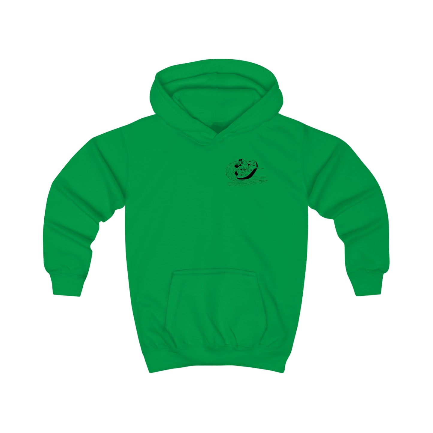 Tubing Kids Front Patch - Park Lake Kids Hoodie