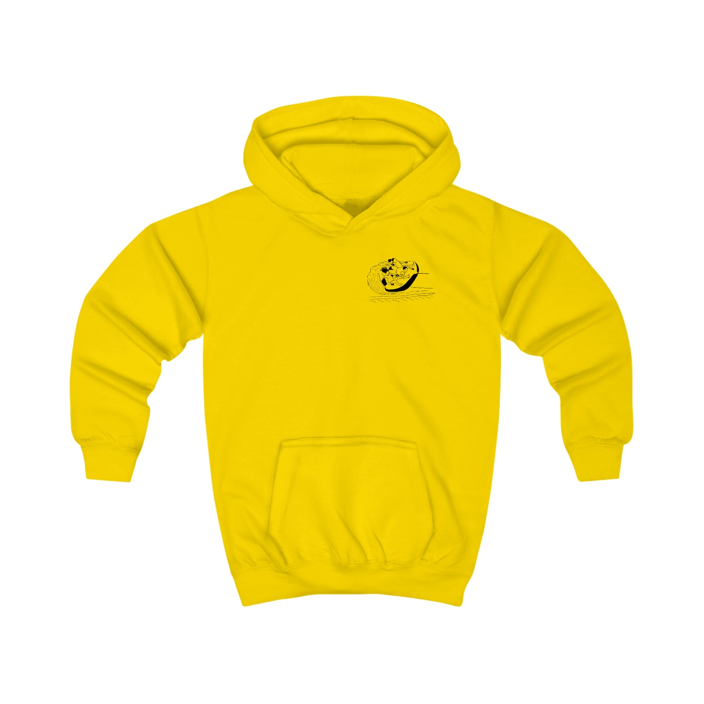 Tubing Kids Front Patch - Park Lake Kids Hoodie