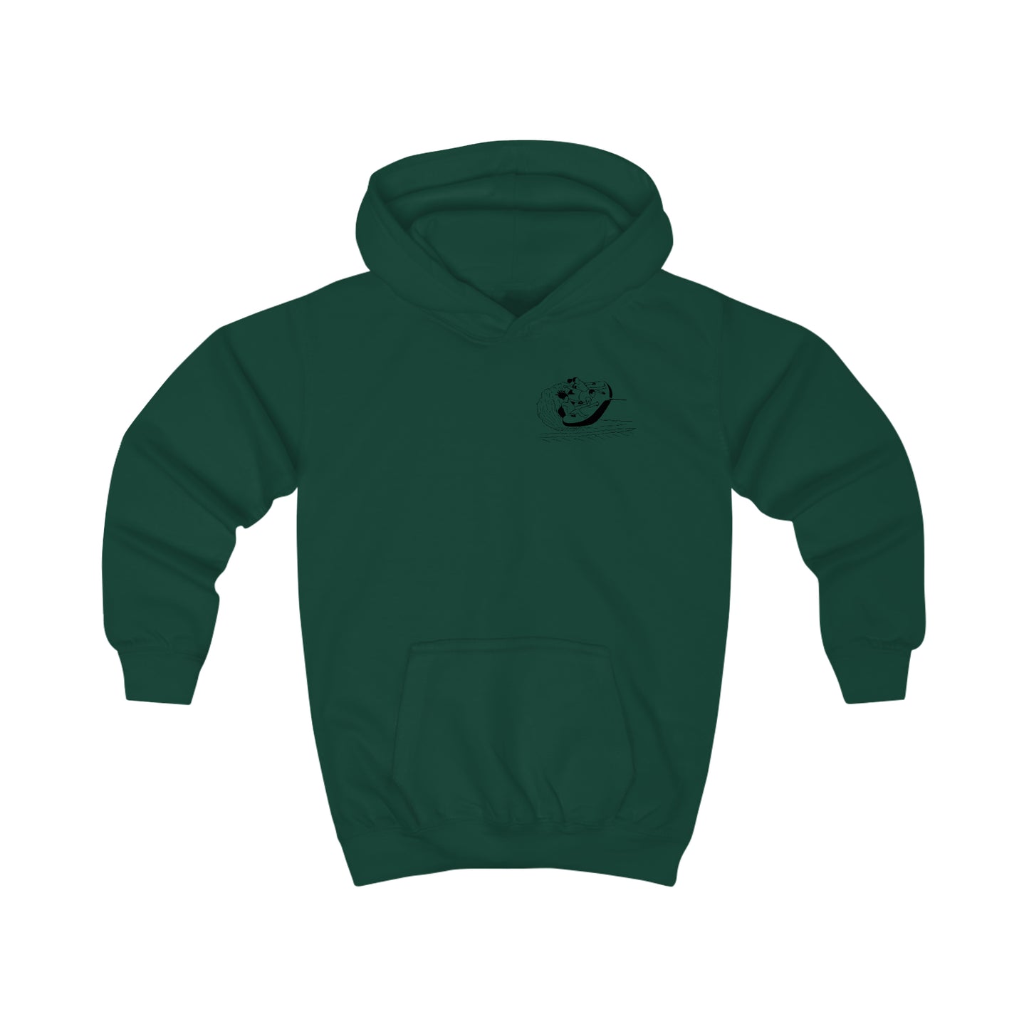 Tubing Kids Front Patch - Park Lake Kids Hoodie