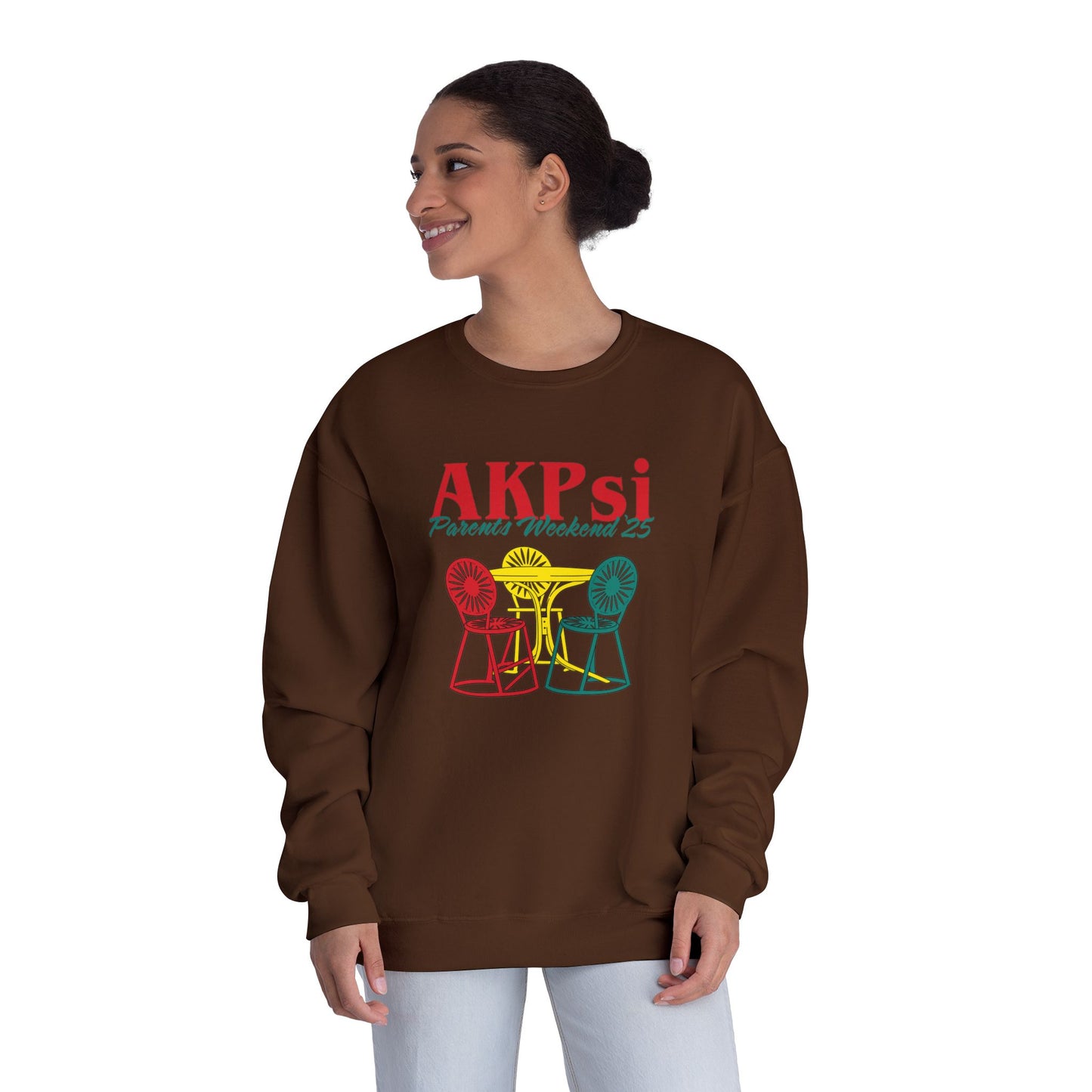 AKPsi Parents Weekend Crewneck Sweatshirt - Unisex, Cozy Comfort for Family Events