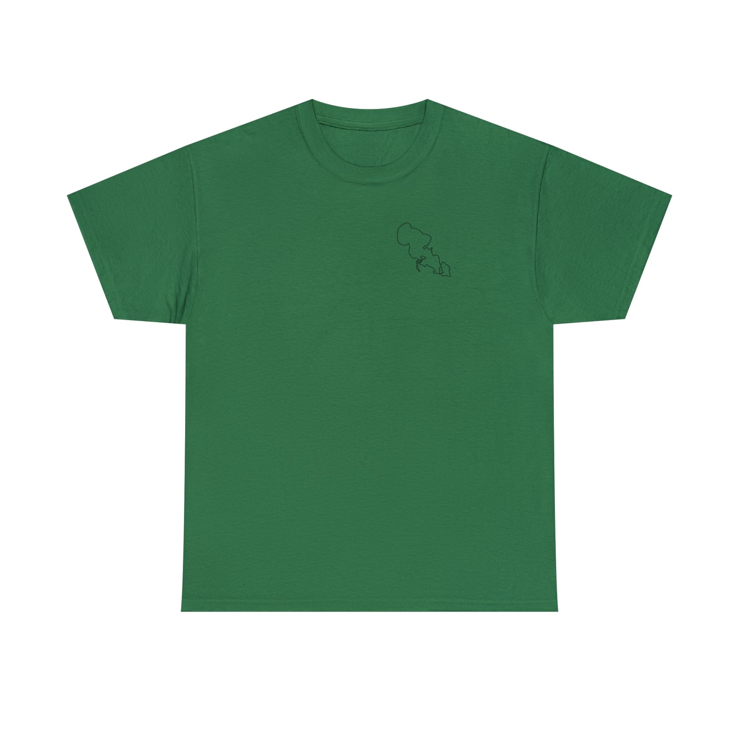 Surf Sketch -Lac LaBelle Unisex Heavyweight Short Sleeve Tee