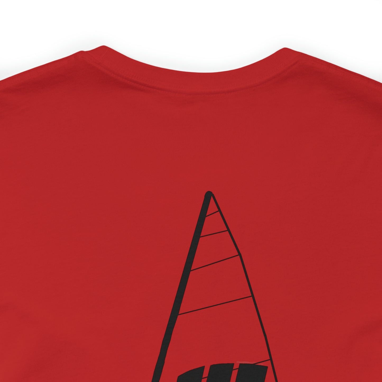 Mendota/Monona , sailboat Badger Logo - Bella & Canvas Short Sleeve