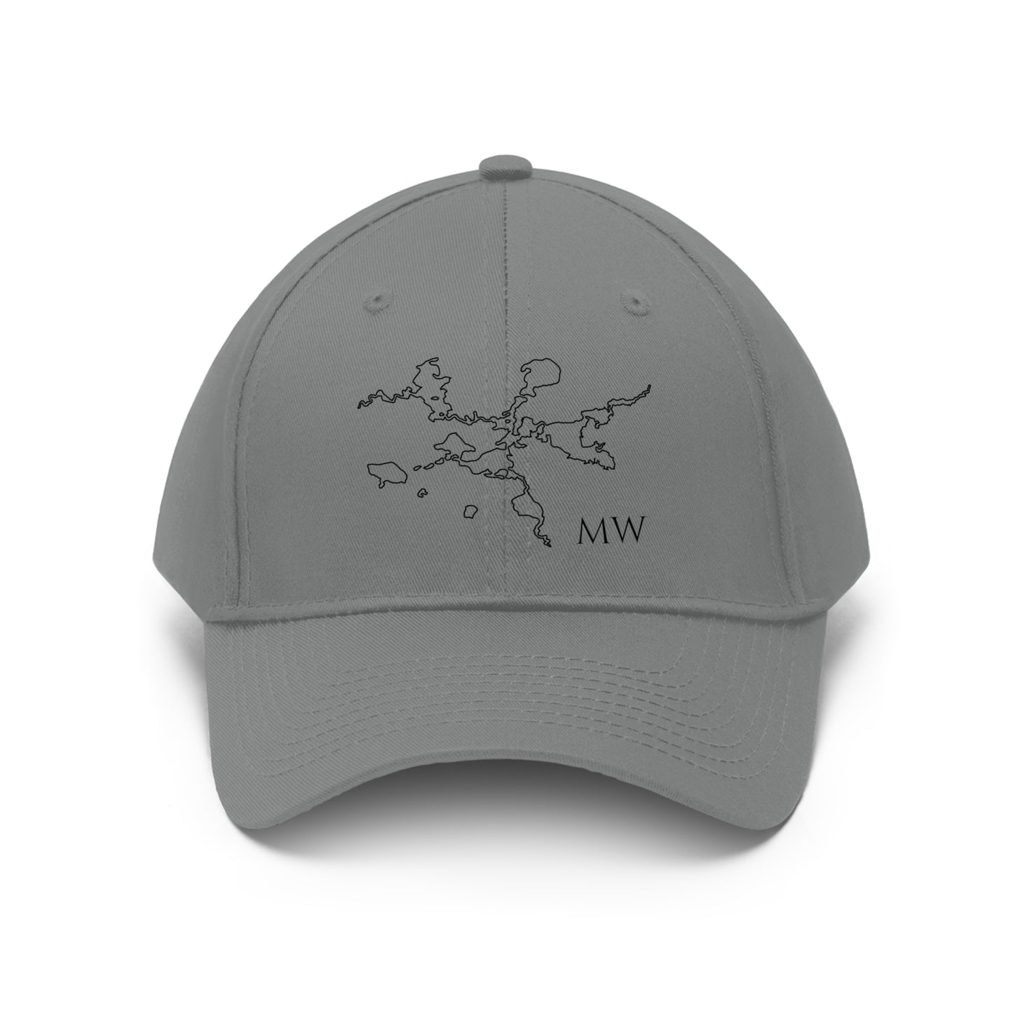 Manitowish Waters Embroidered Unisex Baseball Cap
